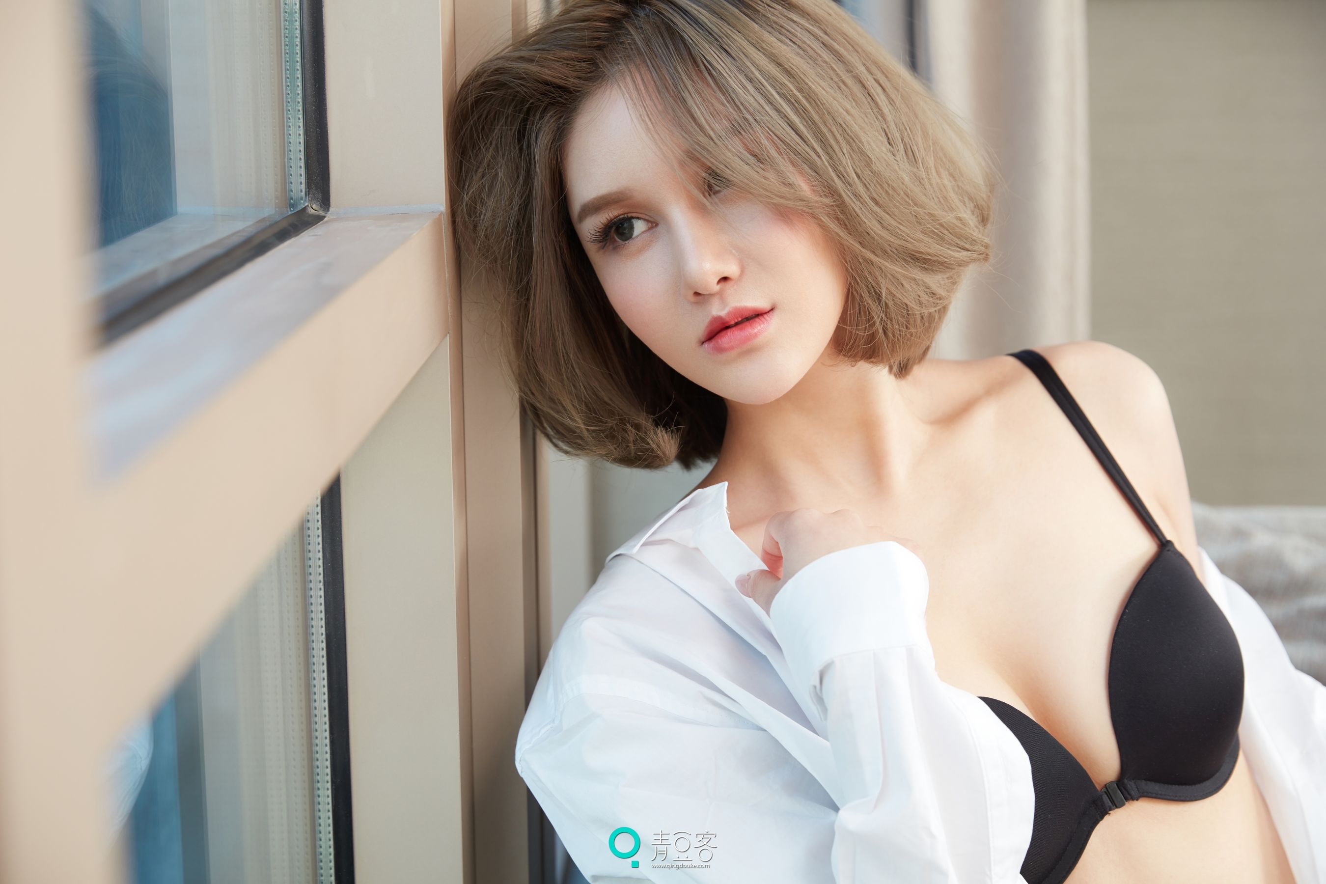 MARY《白衬衫+性感泳装》-图8
