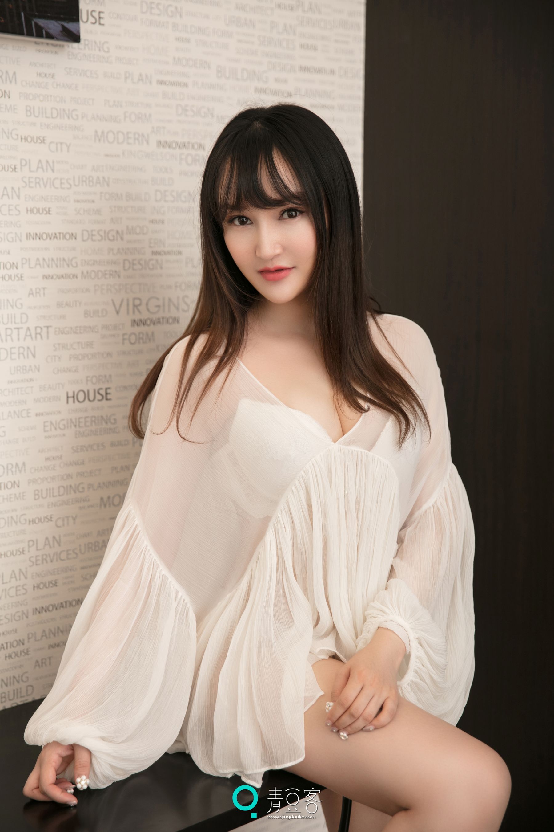 吴娇《透视装+女仆+内衣》-图15