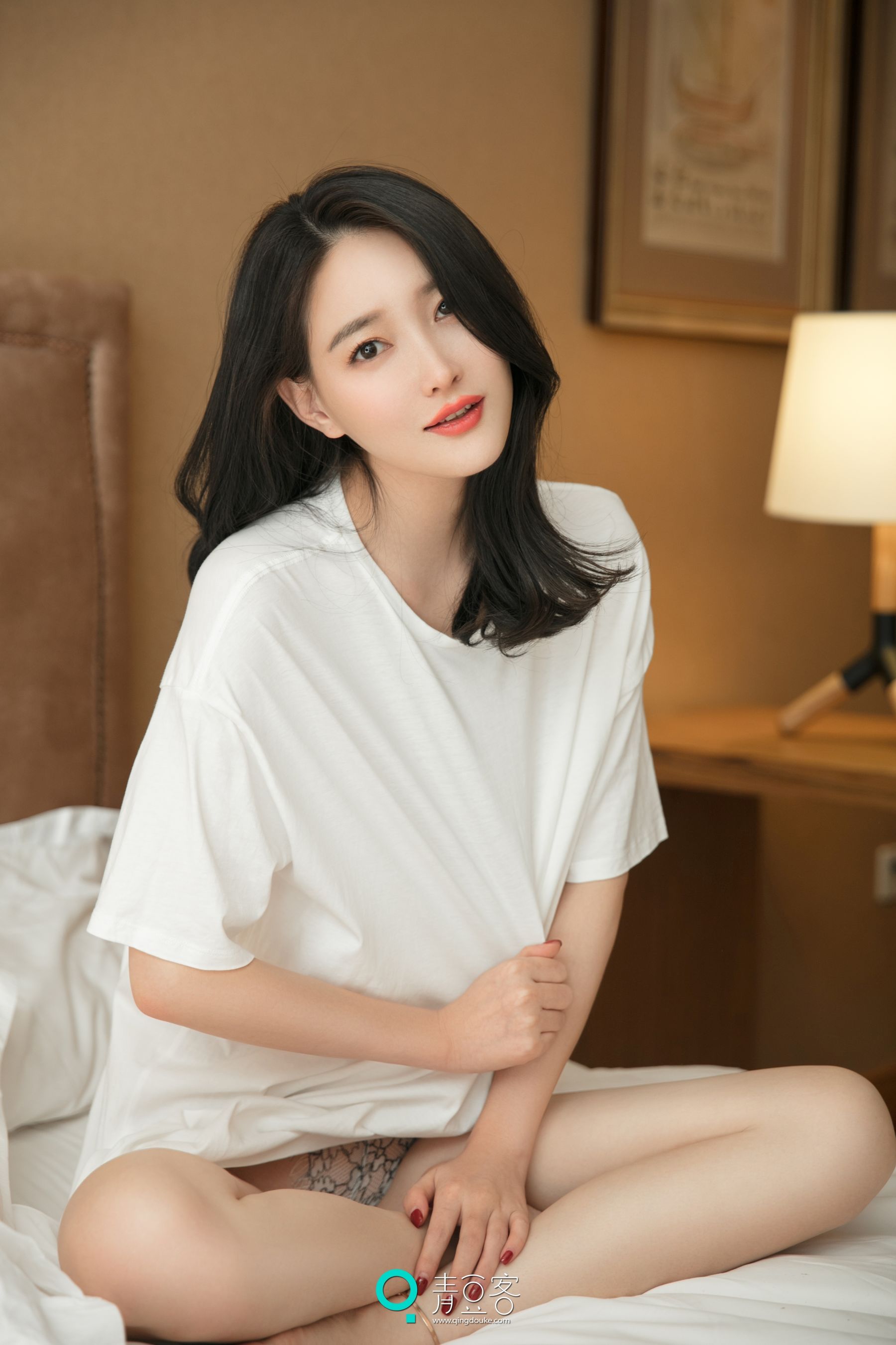 潇同学《睡衣+透视+制服+T恤》-图42