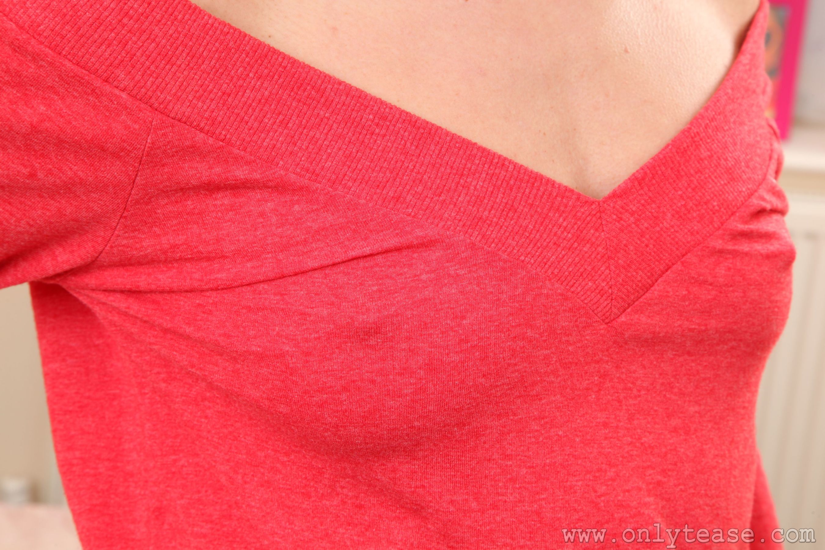 Jana B 牛仔超短裙+丝袜诱惑-图3