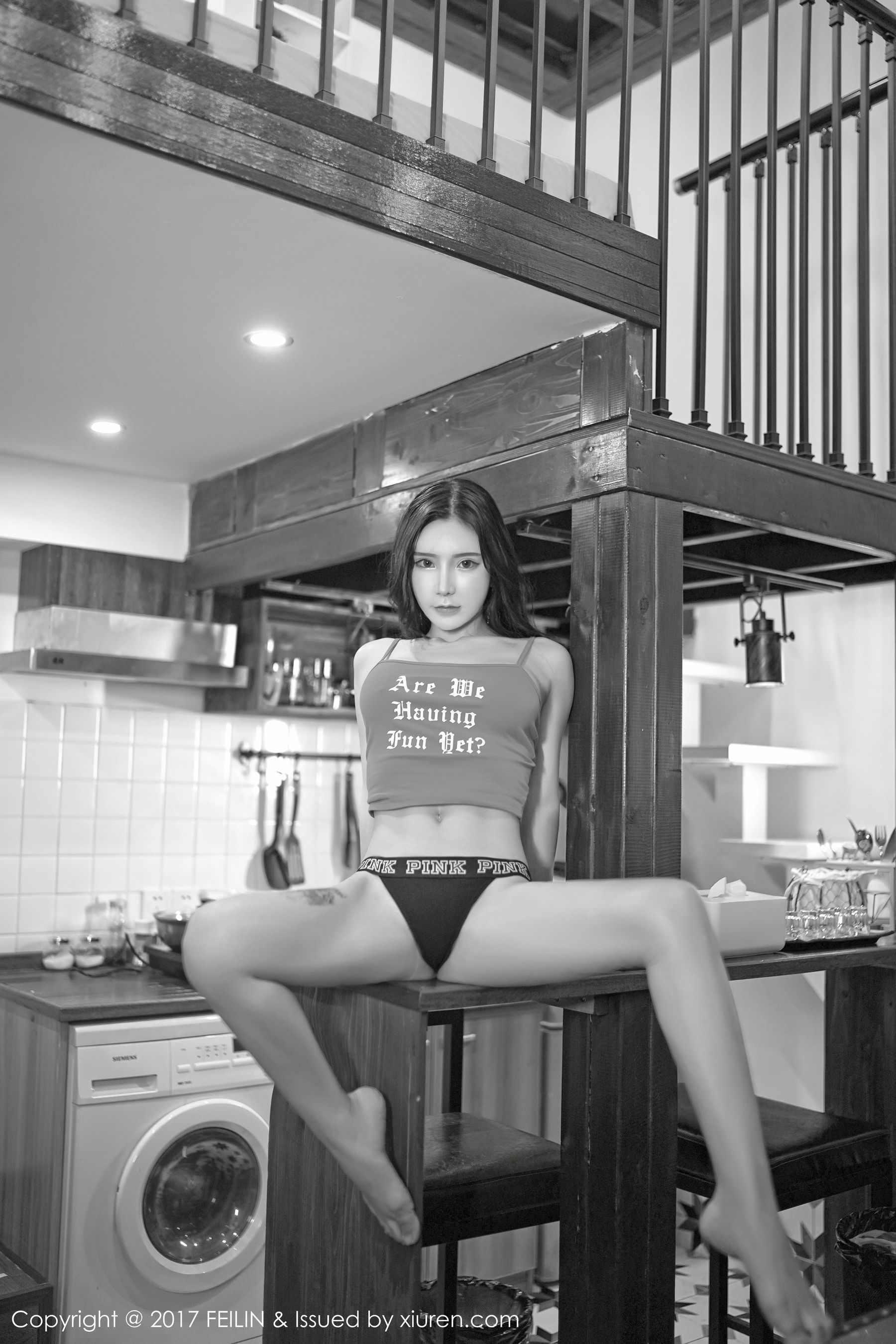 周于希dummy《半透背心疑似激凸，酥胸乱颤，秀腿美臀诱惑》  Vol.109-图21