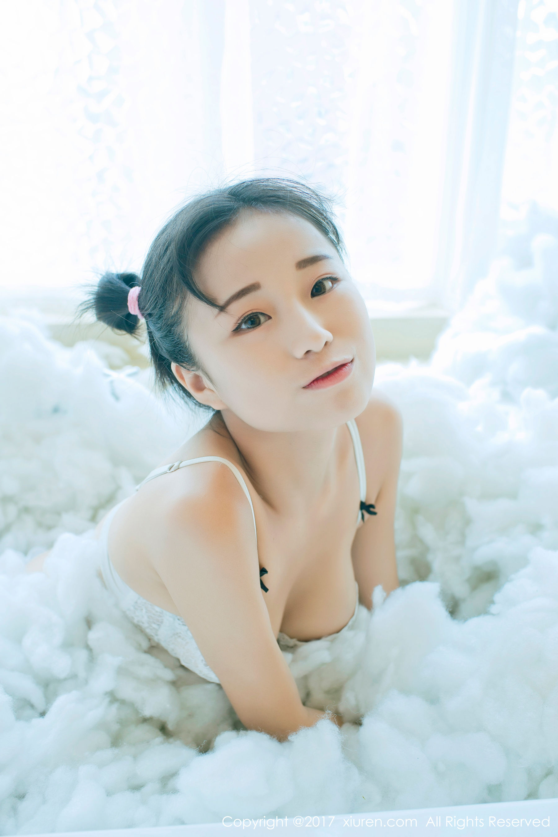 仓井优香《白色蕾丝吊带系列+连体日系高中体操服》  NO.805-图17