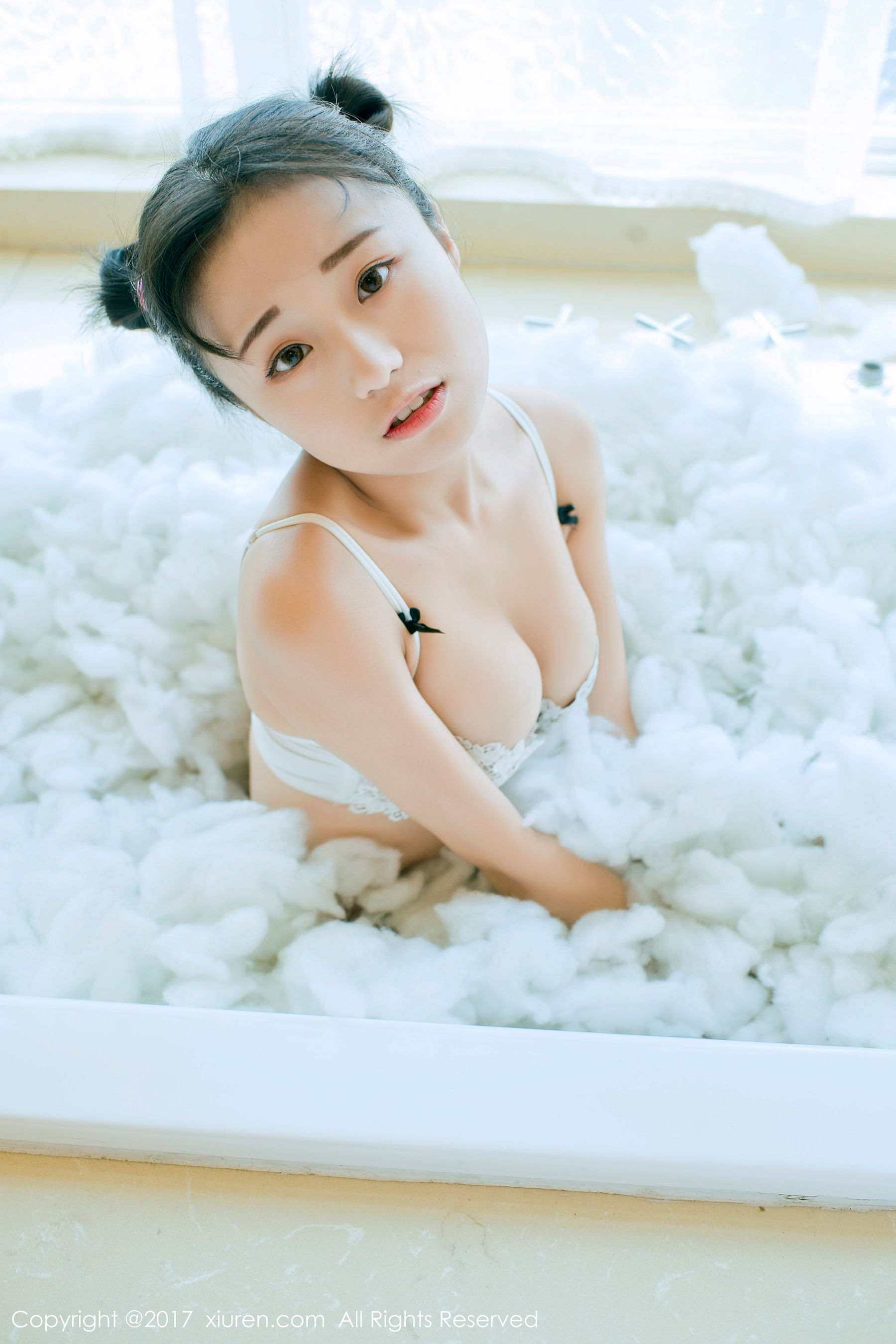 仓井优香《白色蕾丝吊带系列+连体日系高中体操服》  NO.805-图23