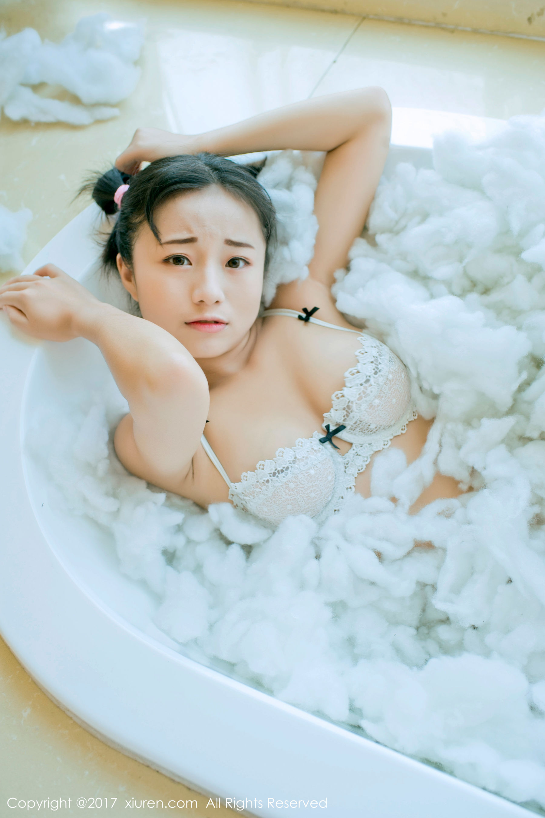 仓井优香《白色蕾丝吊带系列+连体日系高中体操服》  NO.805-图48