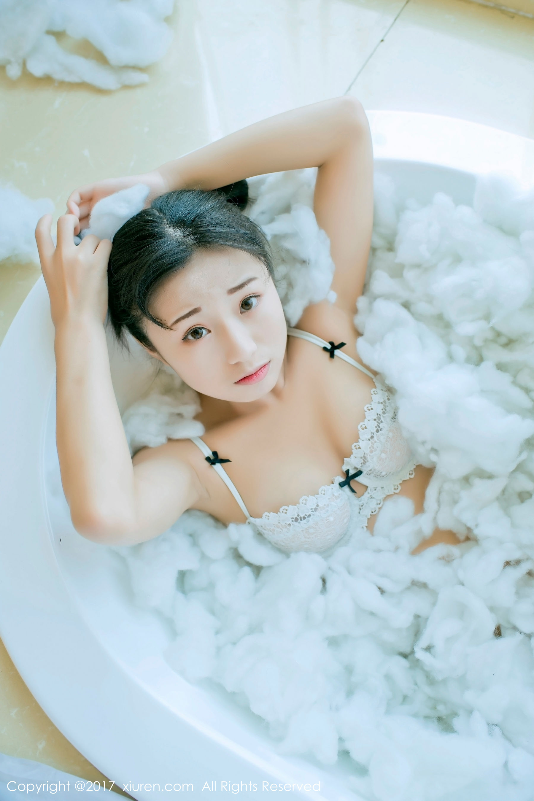 仓井优香《白色蕾丝吊带系列+连体日系高中体操服》  NO.805-图49