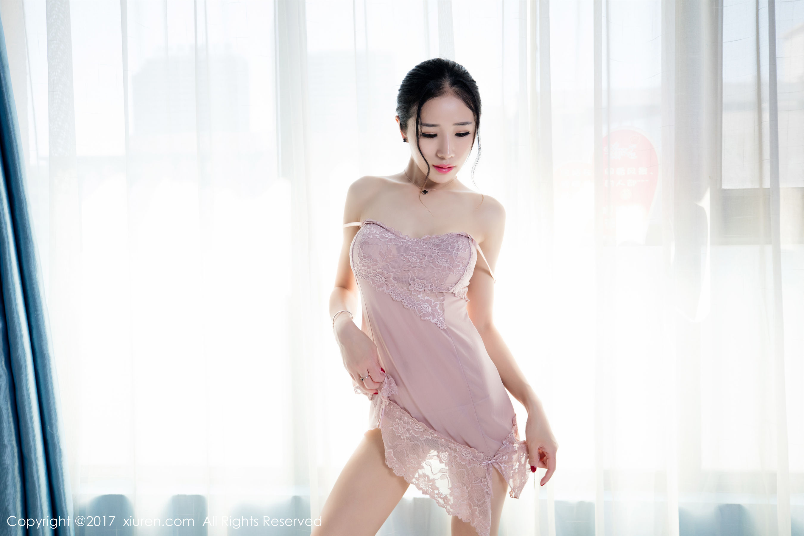 馨怡《半透睡衣的诱惑》  NO.806-图11