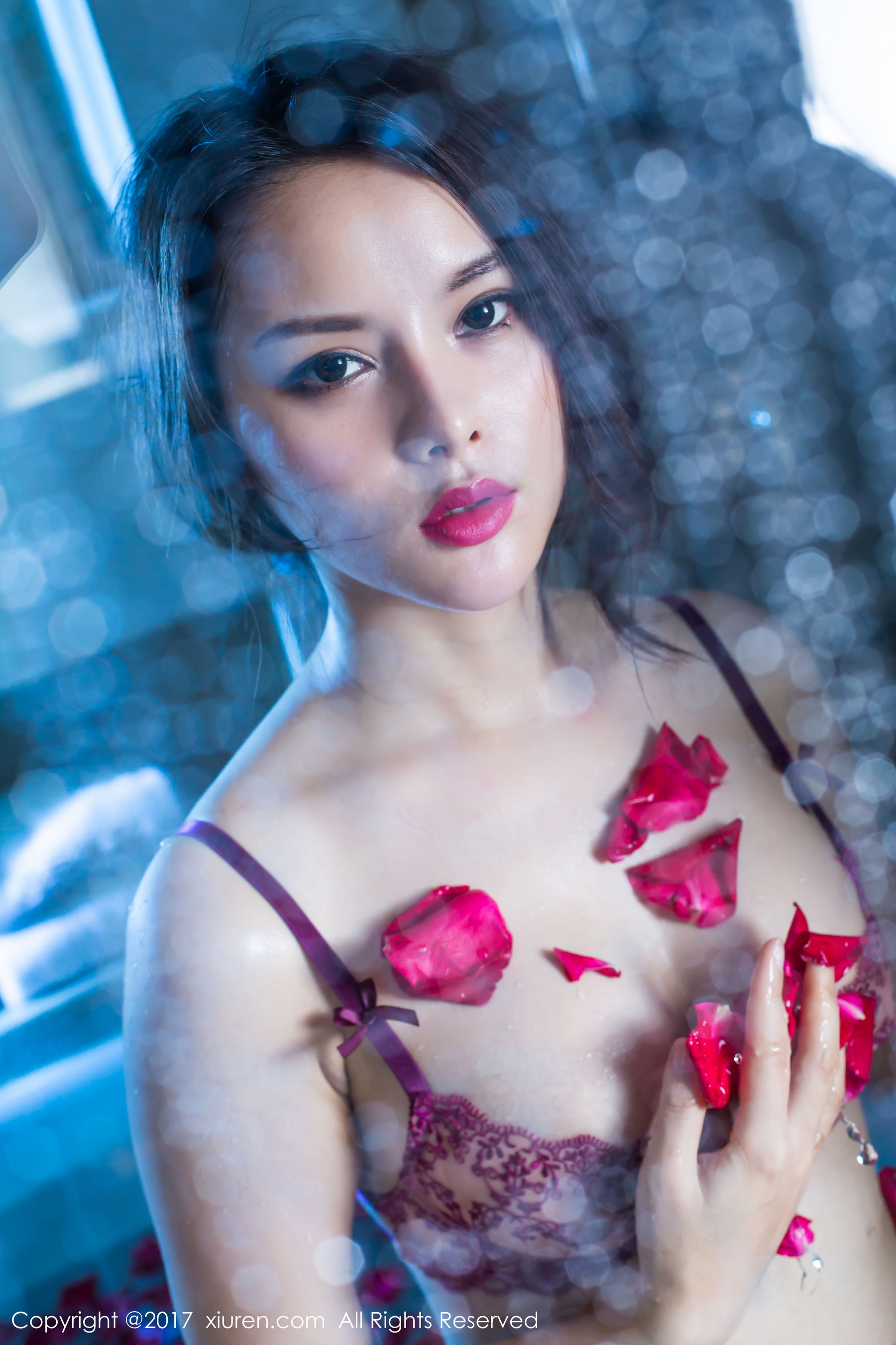谭睿琪《浴缸花瓣浴与奶油系列》  NO.810-图24