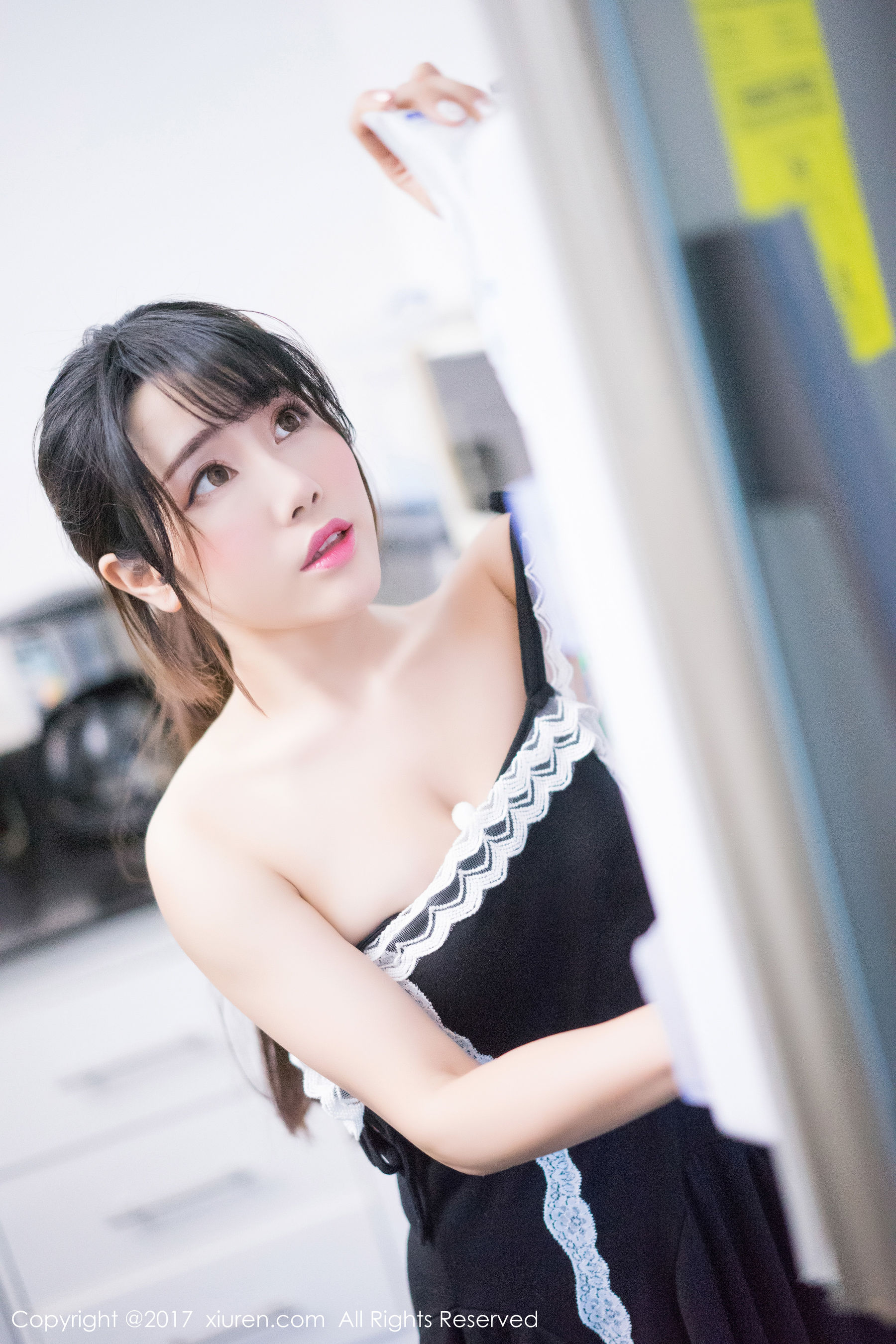 兜豆靓Youlina《室外清新，室内性感特写》  NO.814-图29