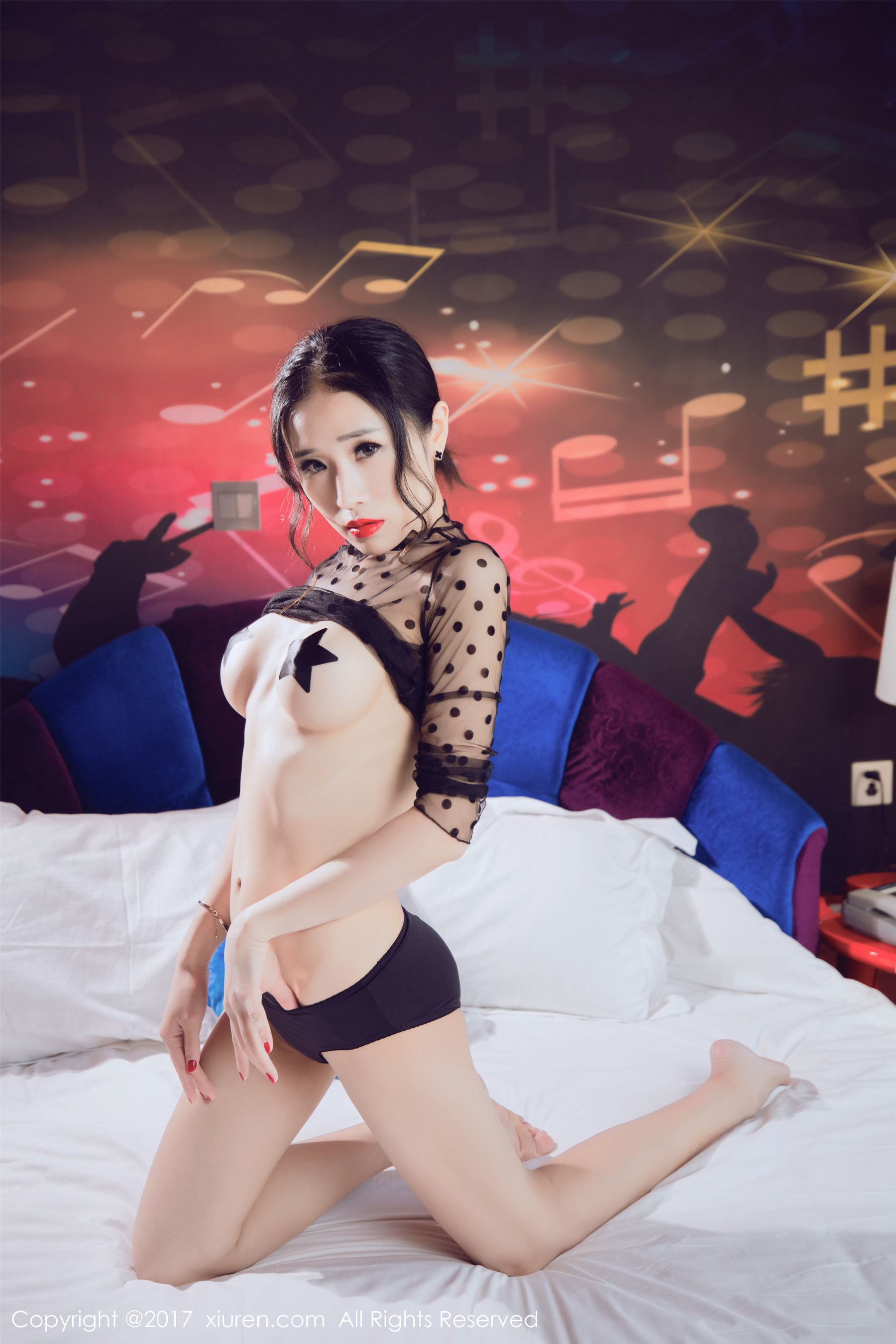 馨怡《蒙面美女美腿极致诱惑》  NO.833-图38