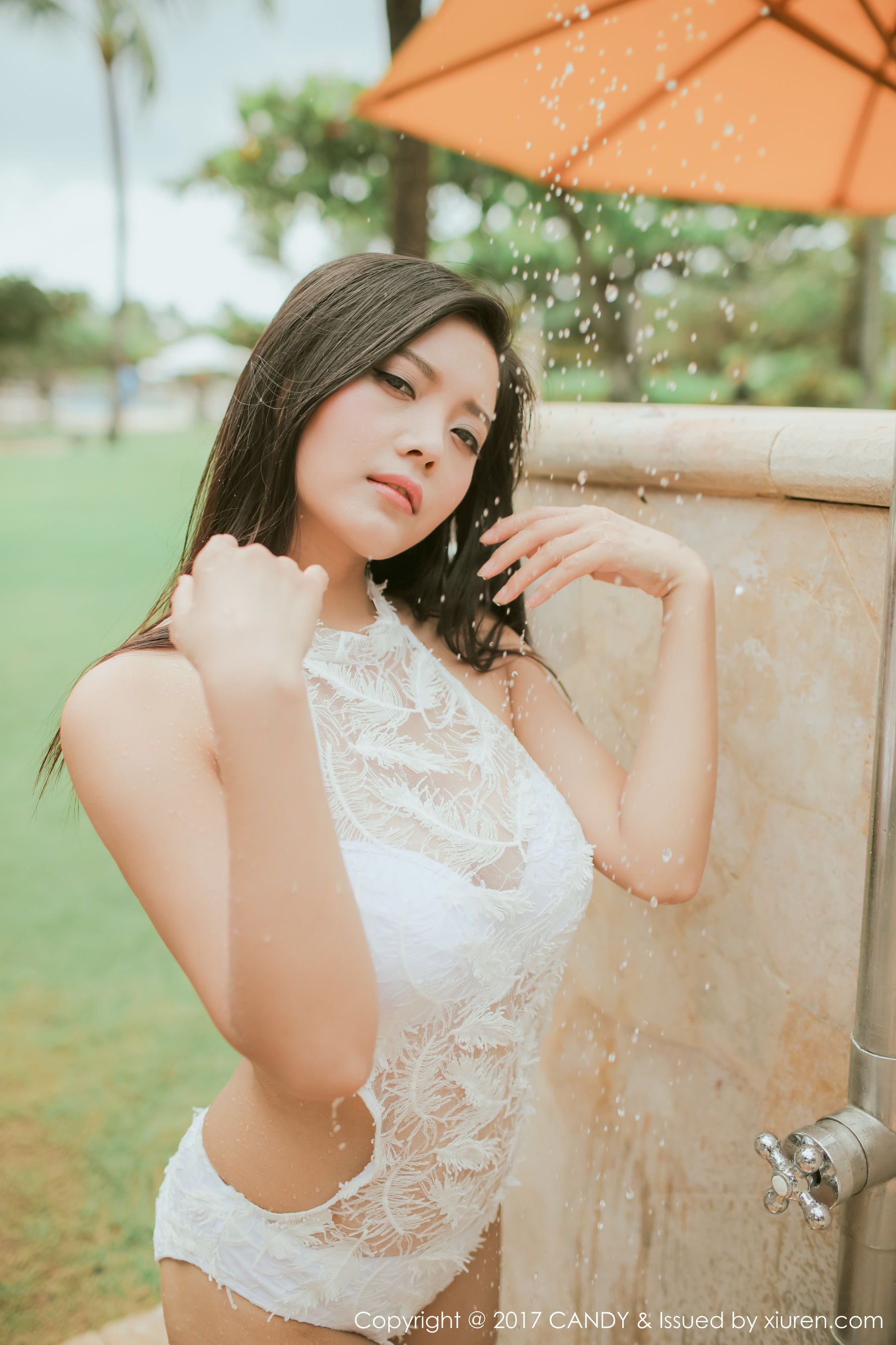 林美惠子Mieko《蕾丝+长裙女神》  Vol.040-图9