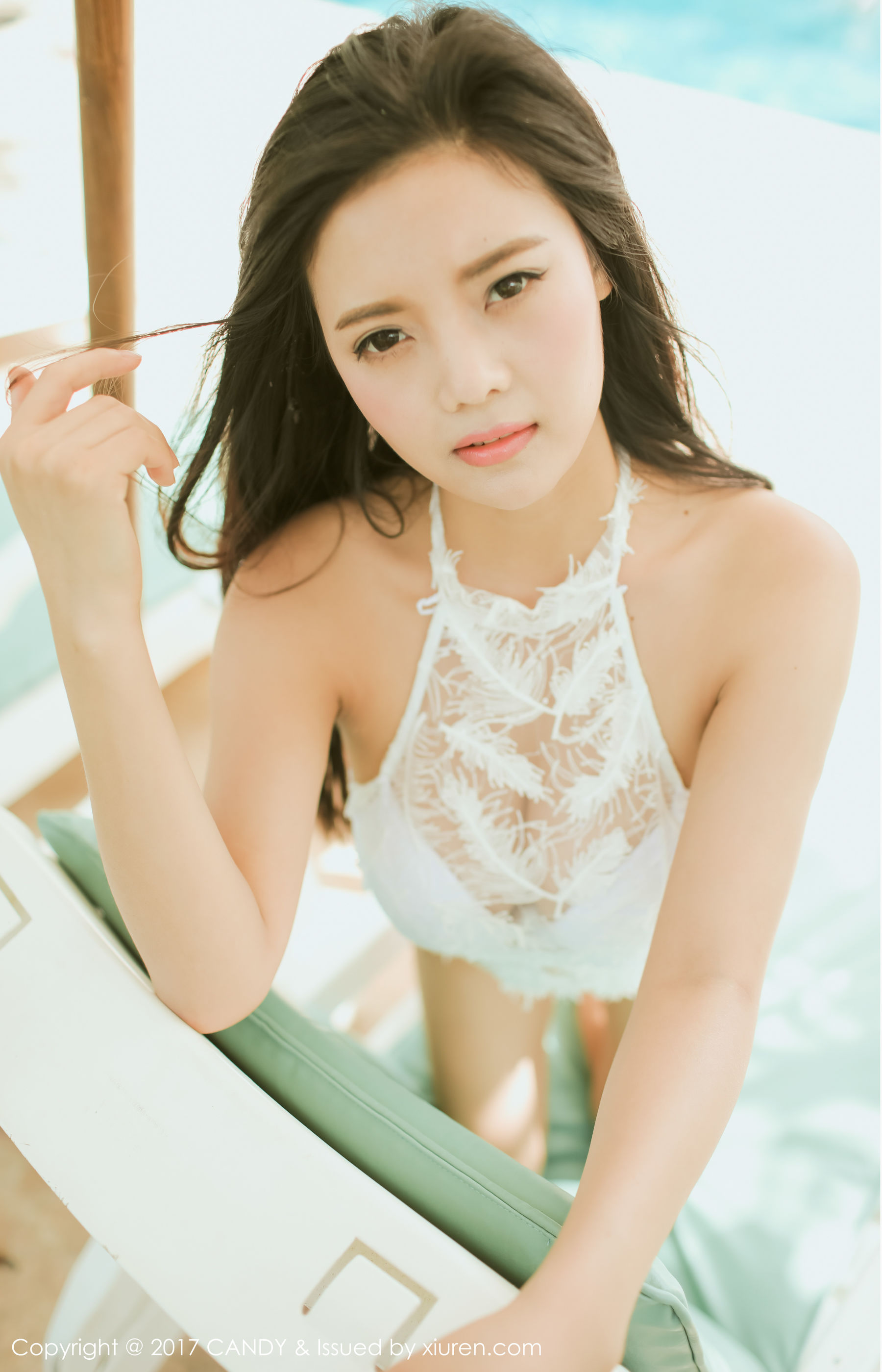 林美惠子Mieko《蕾丝+长裙女神》  Vol.040-图1