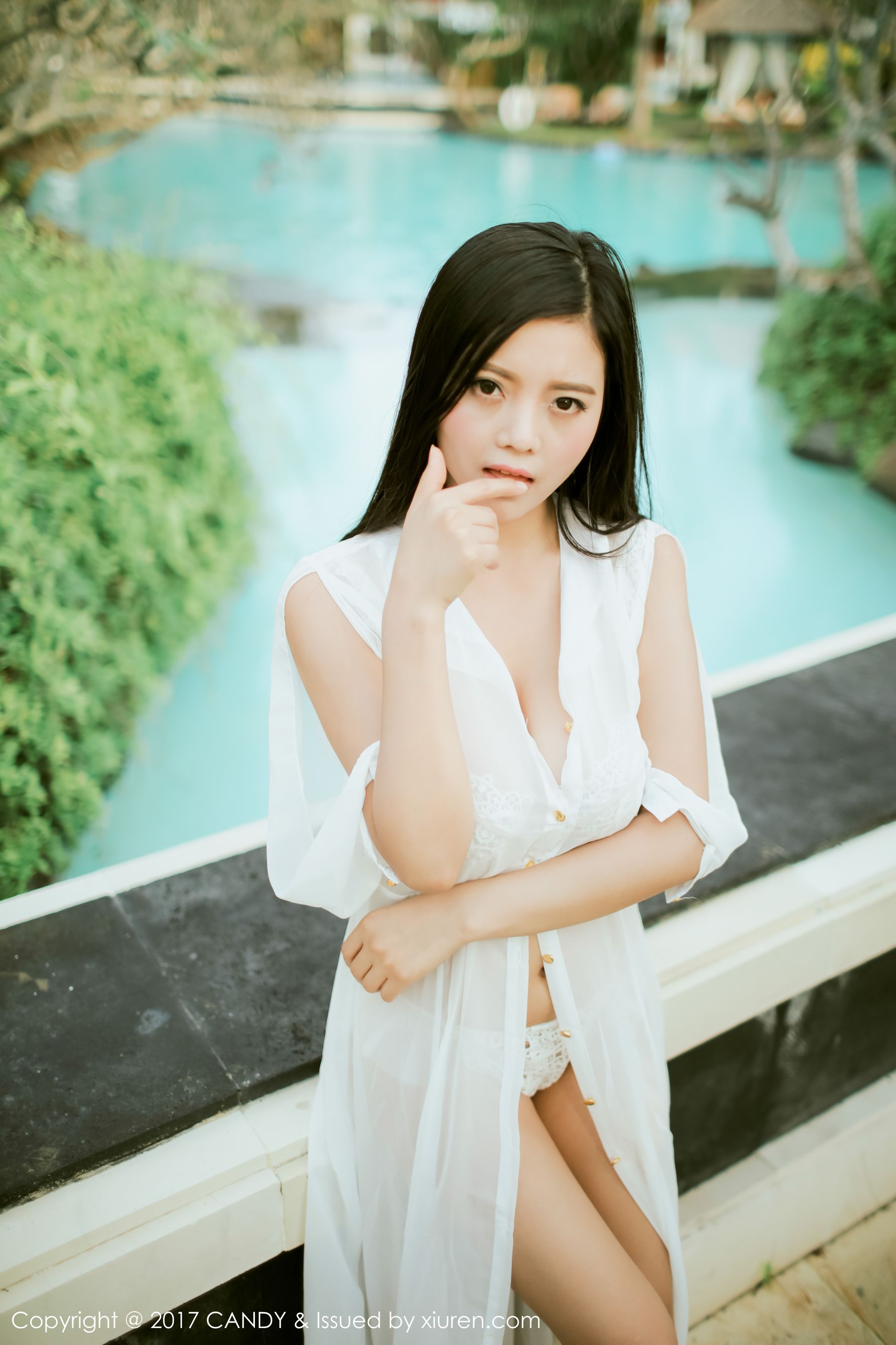 林美惠子Mieko《蕾丝+长裙女神》  Vol.040-图21