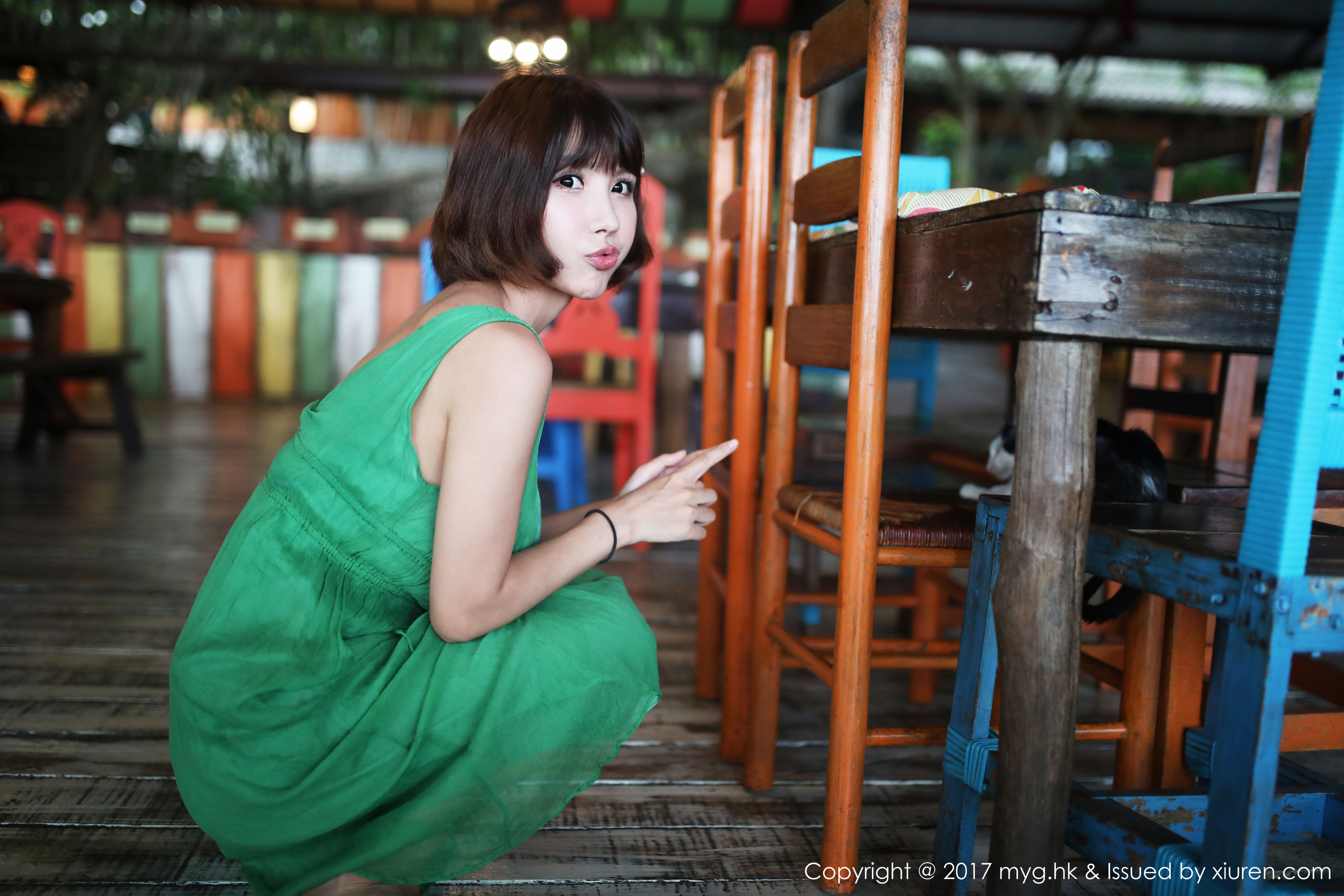 晓茜sunny《海边波点式比基尼系列》  Vol.267-图16