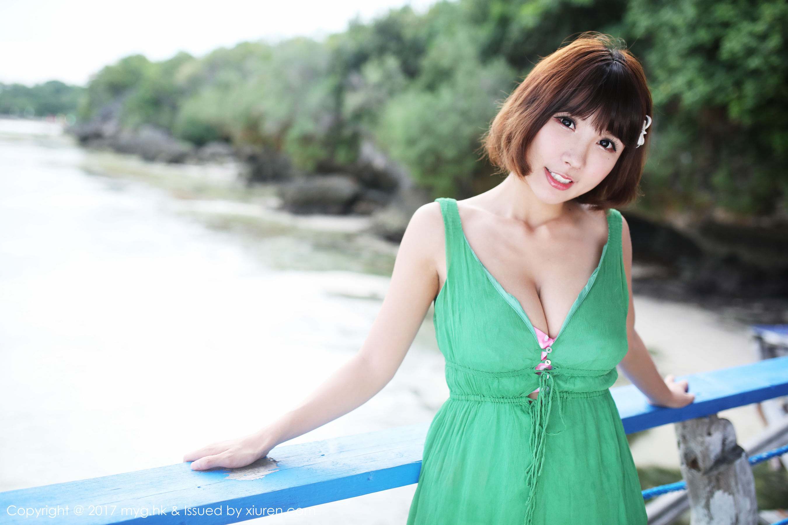 晓茜sunny《海边波点式比基尼系列》  Vol.267-图31
