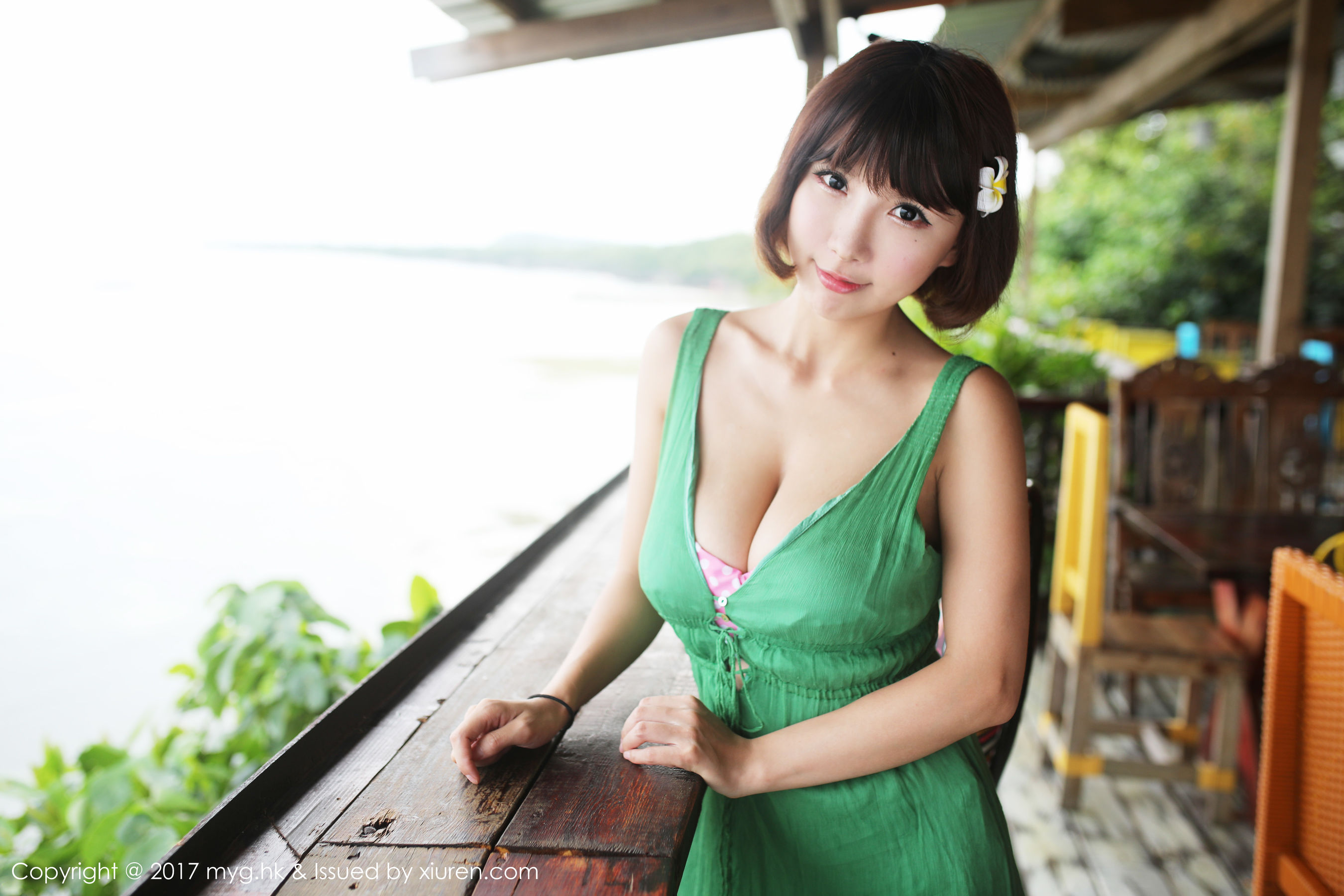 晓茜sunny《海边波点式比基尼系列》  Vol.267-图3