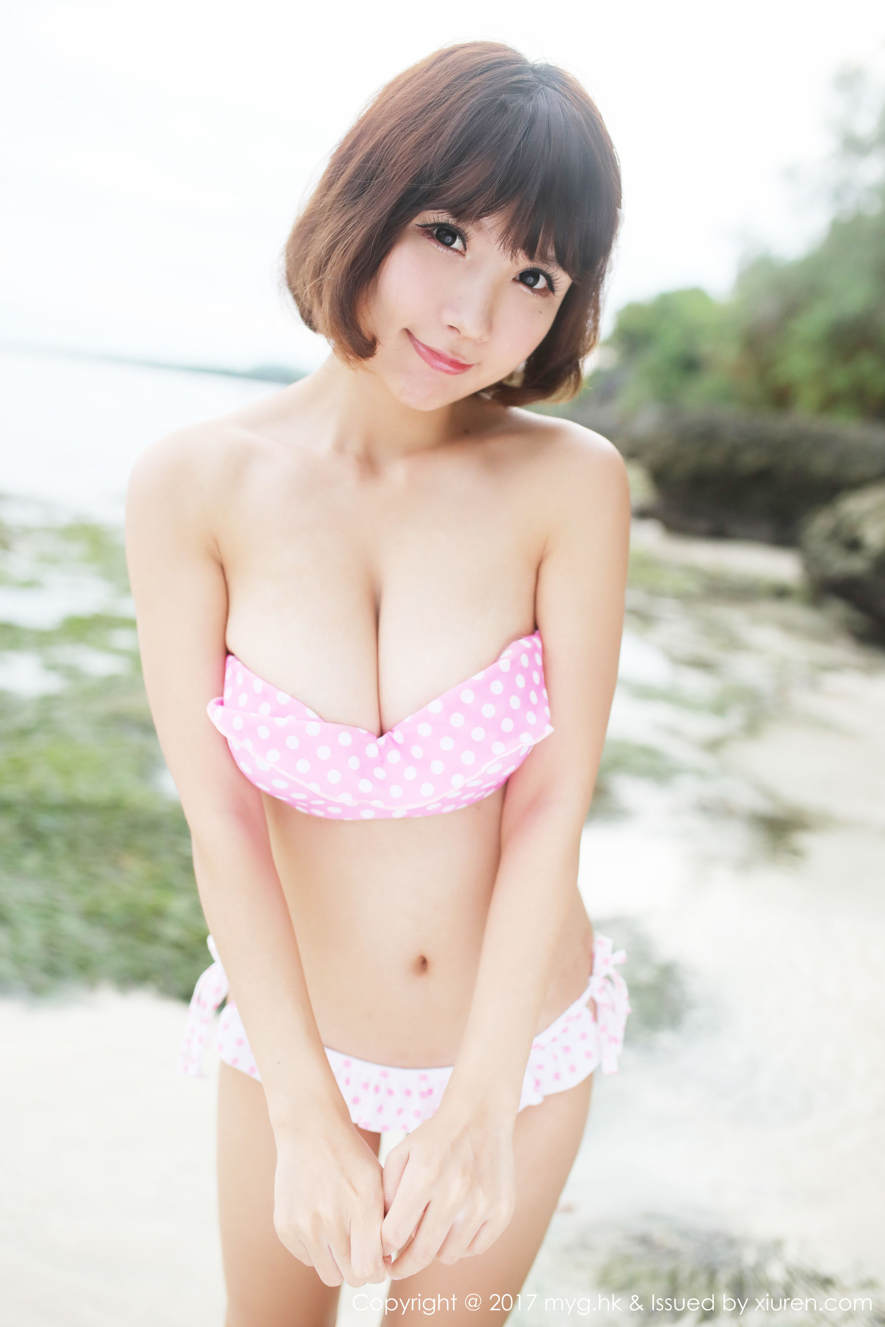 晓茜sunny《海边波点式比基尼系列》  Vol.267-图40
