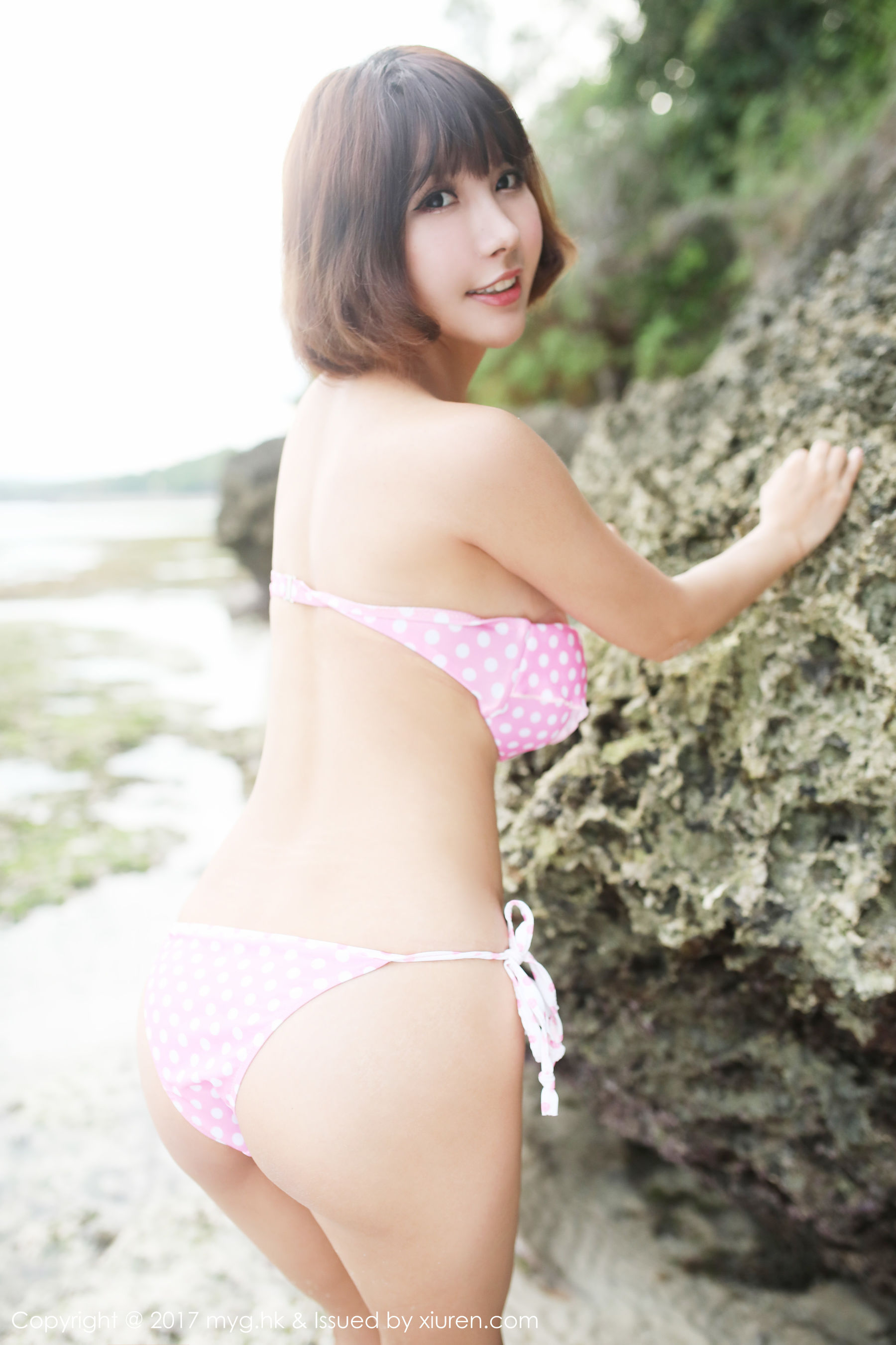 晓茜sunny《海边波点式比基尼系列》  Vol.267-图54