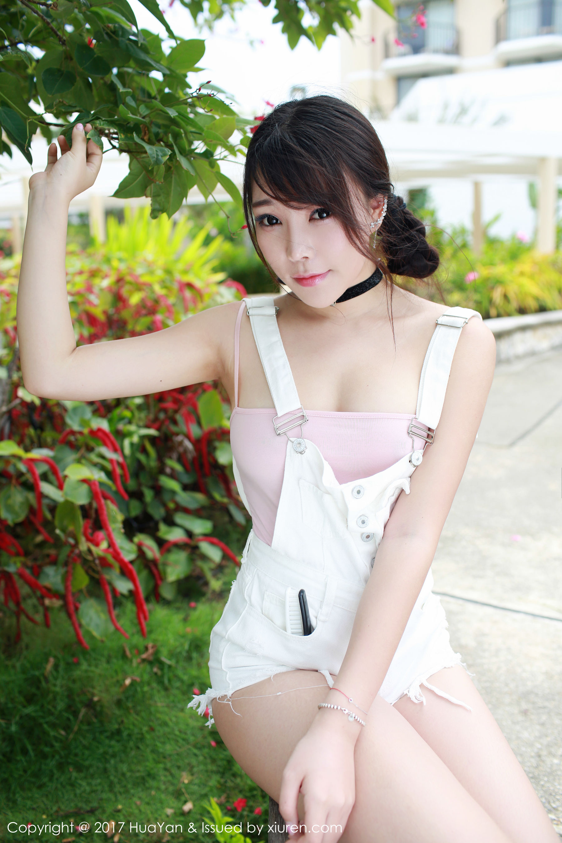 芝芝Booty《塞班岛旅拍》户外系列  Vol.046-图6