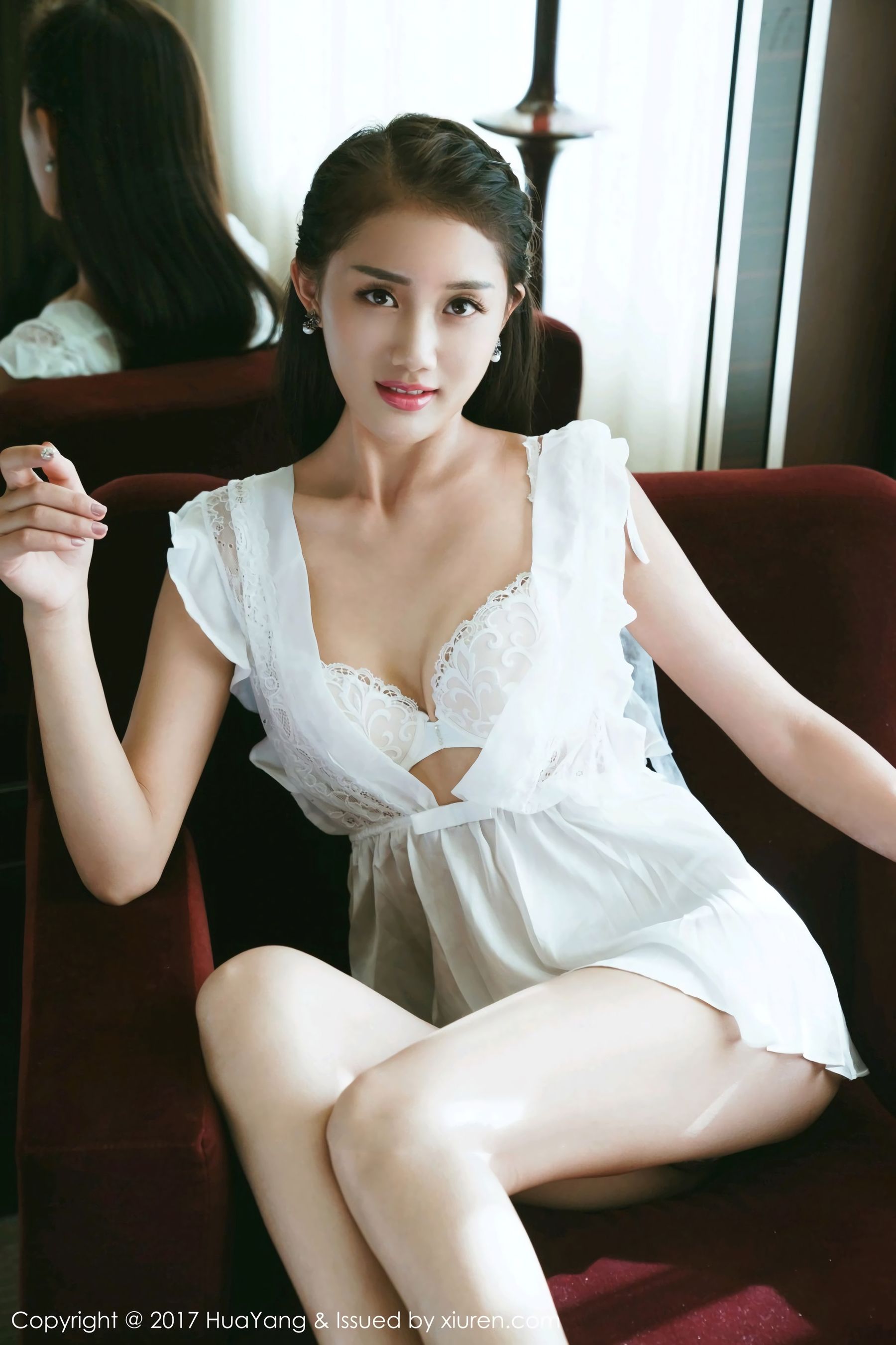 晴儿Anne《五官精致颜值清新秀丽》  Vol.009-图1
