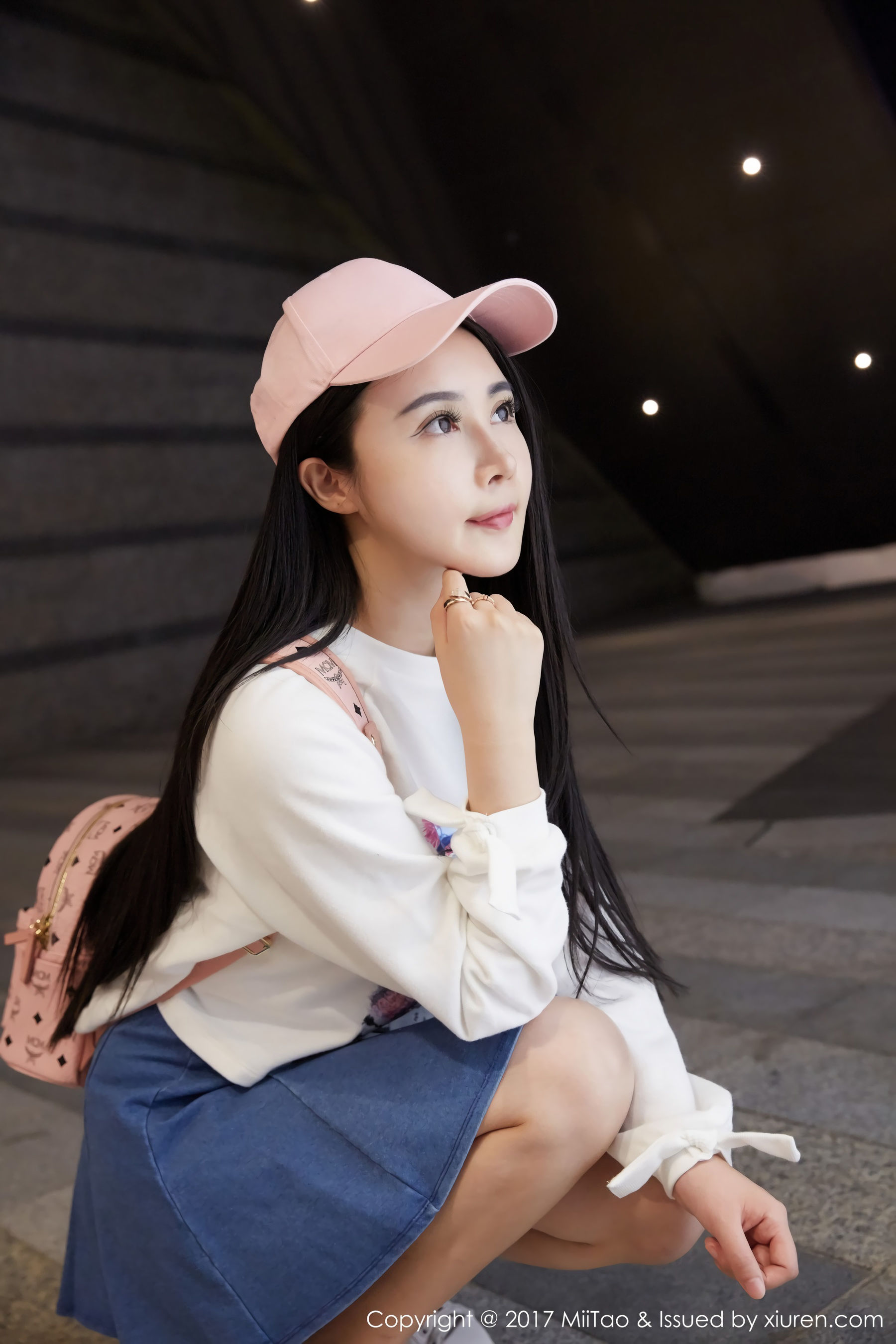萱萱Cecilia《牛仔女神+街拍》  Vol.084-图43