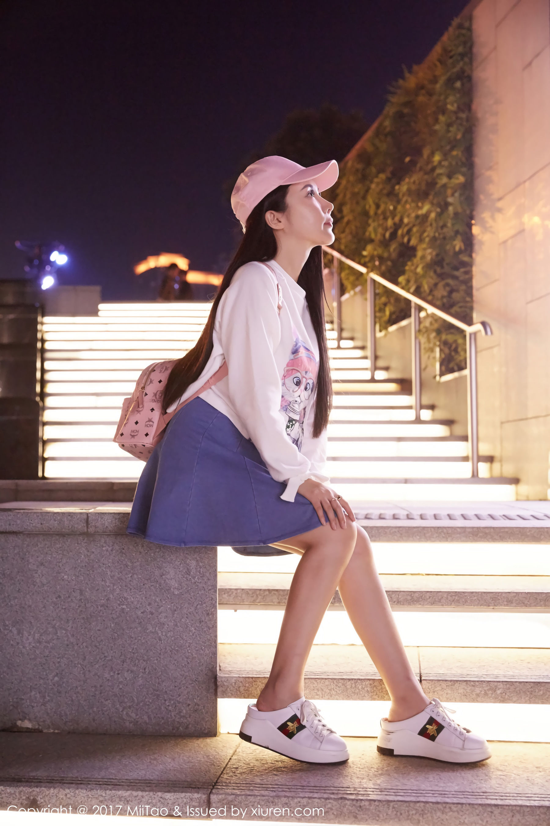 萱萱Cecilia《牛仔女神+街拍》  Vol.084-图48