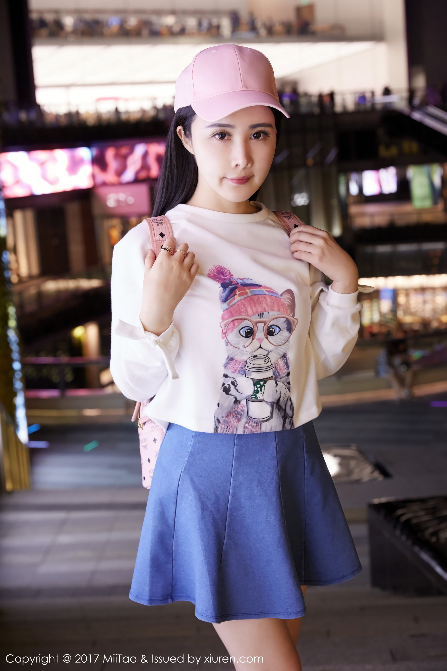 萱萱Cecilia《牛仔女神+街拍》  Vol.084-图49