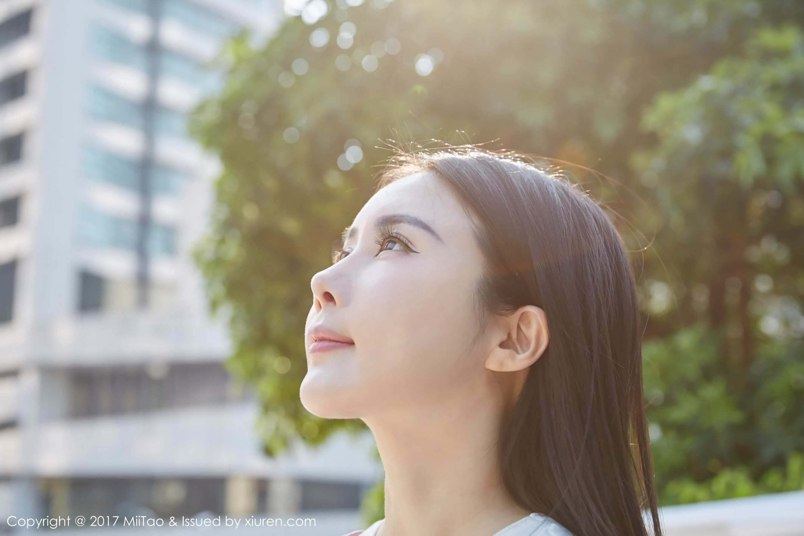 萱萱Cecilia《牛仔女神+街拍》  Vol.084-图7