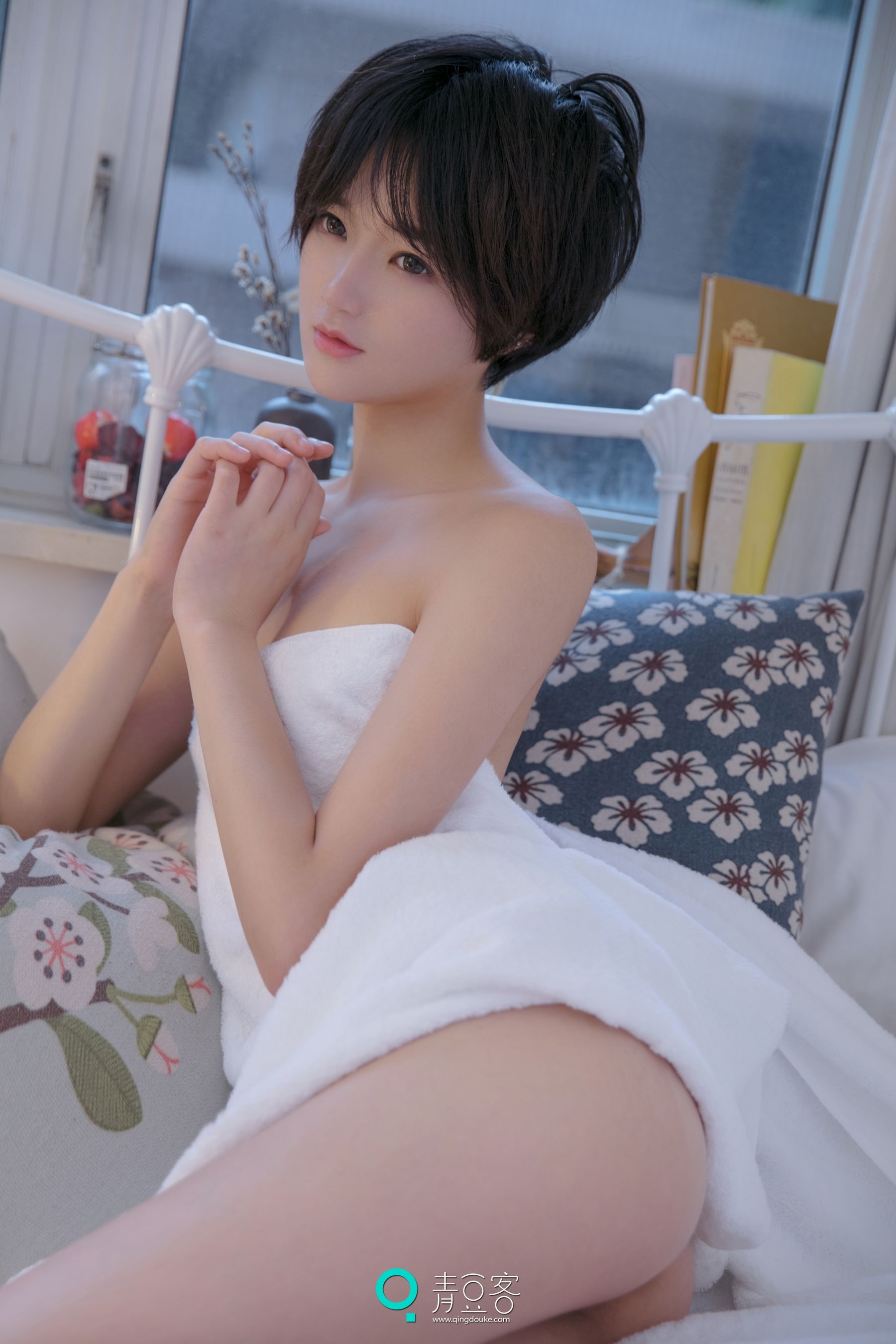 悦爷《短发少女》-图50