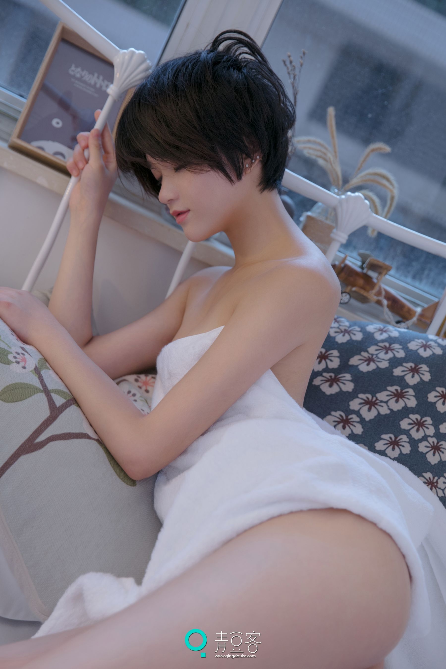 悦爷《短发少女》-图52