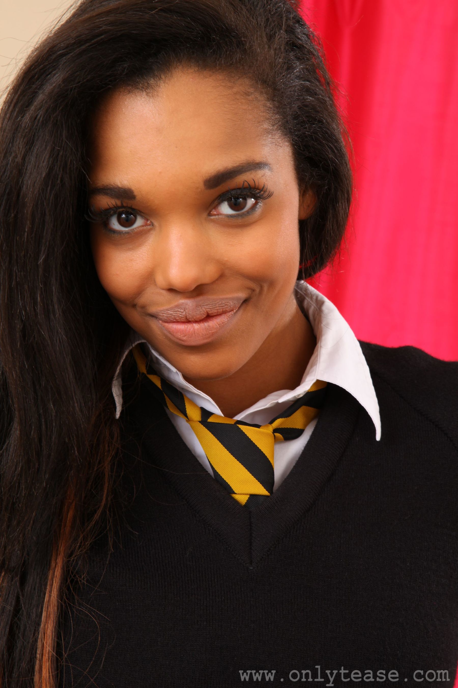 Rehea《制服+黄色丝袜》-图2