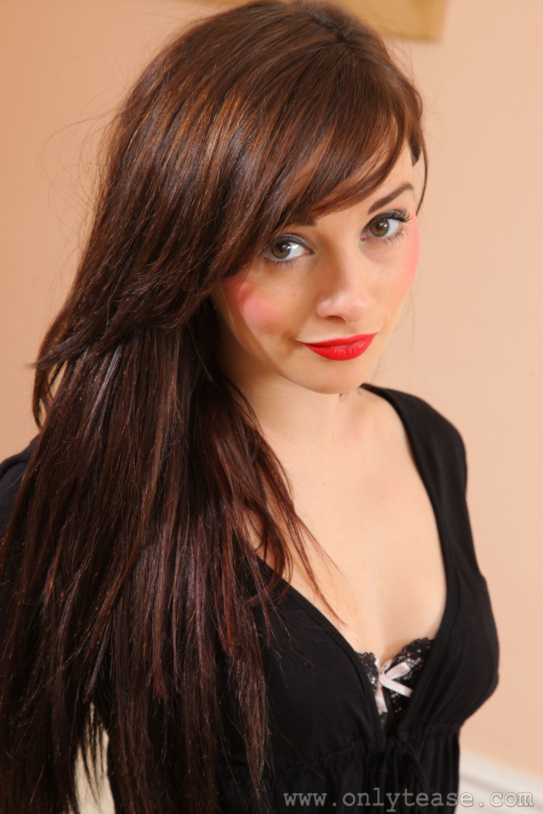 Zena A《超短包臀皮裙+黑丝美腿》-图24