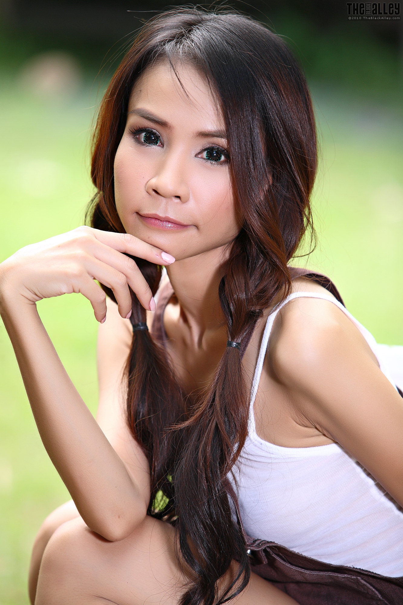 Aleenta《吊带牛仔连衣裙》-图15