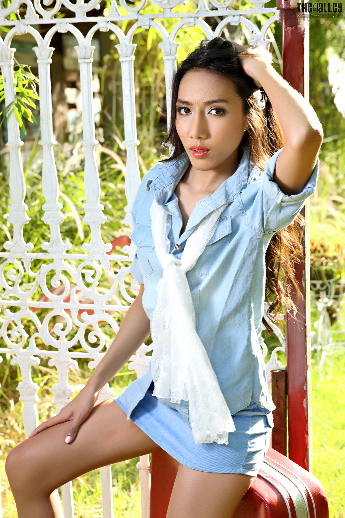 Arianna《阳光下的牛仔妹子》-图12
