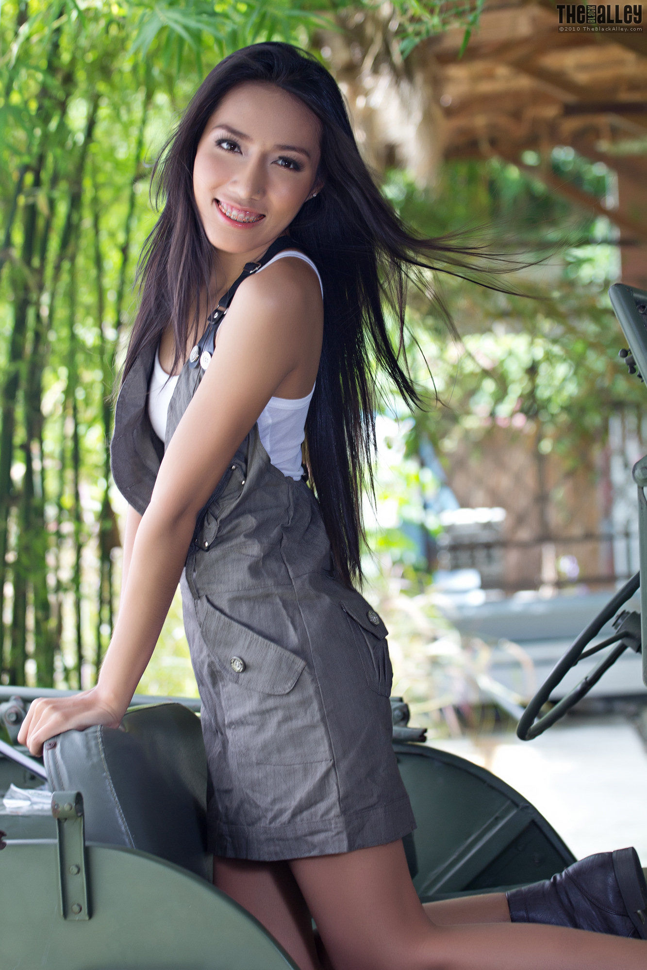 Arianna《牛仔吊带连衣裙》-图18