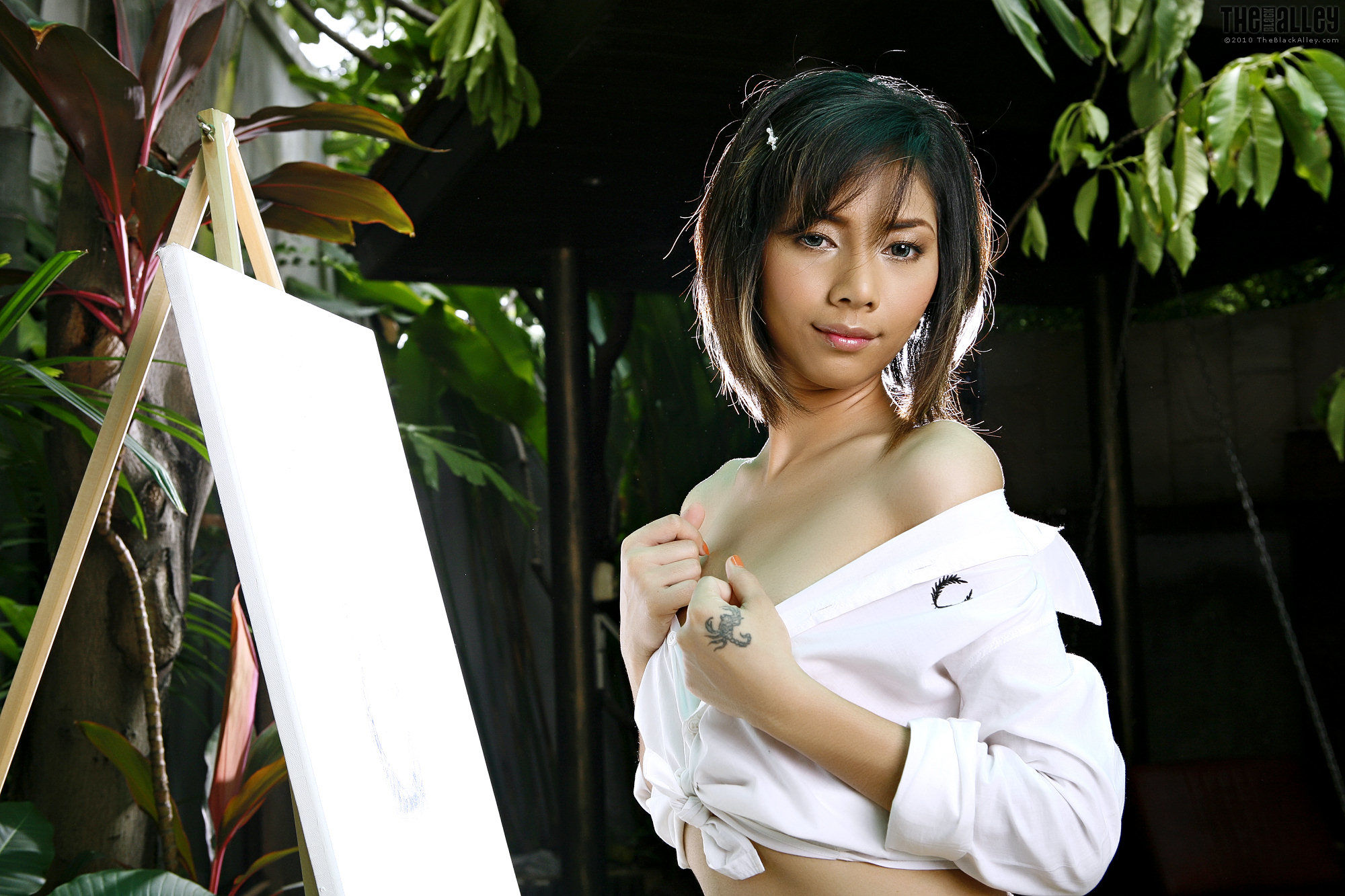 Carolina Fong《画画的小女生》-图31