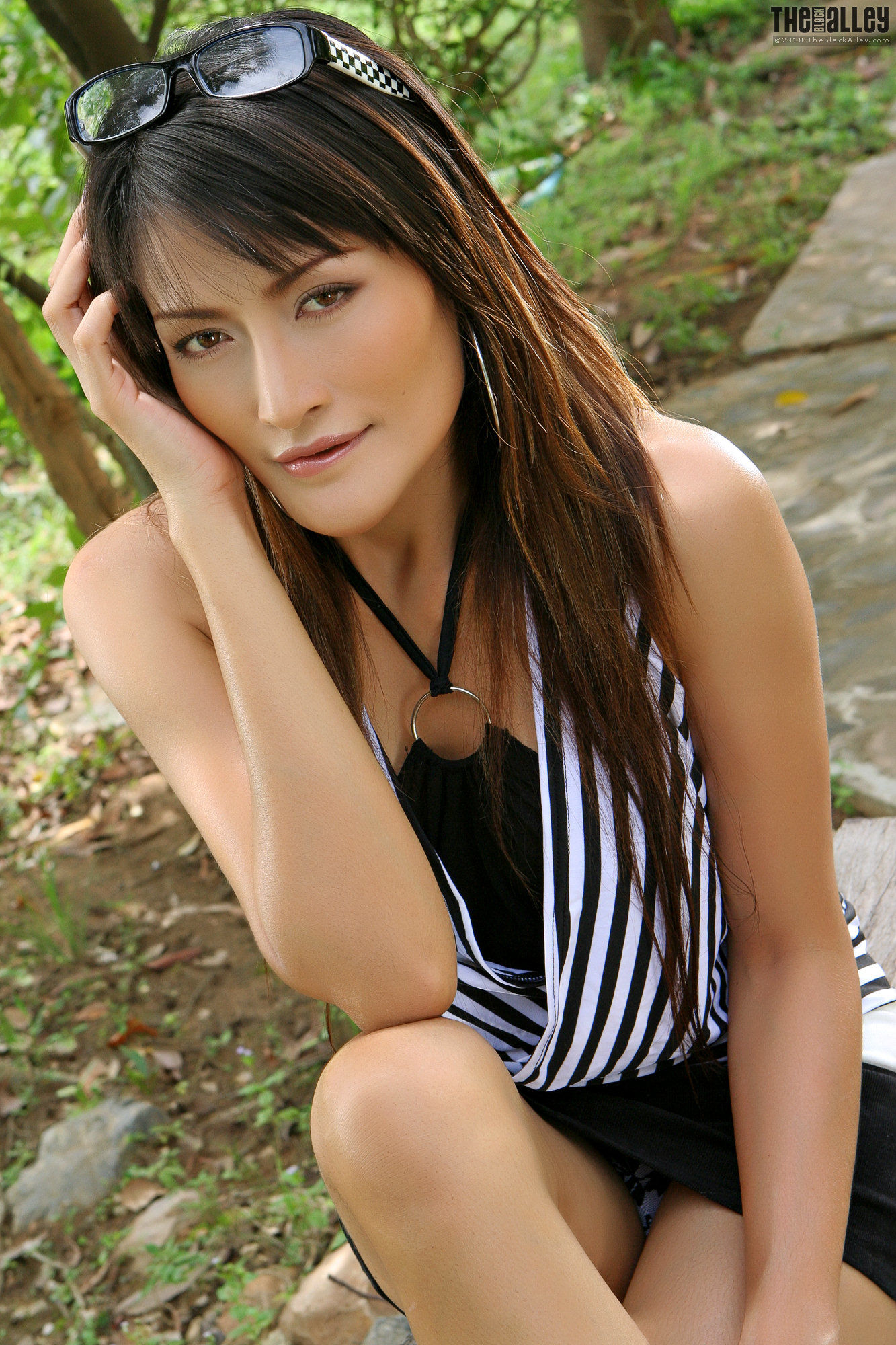 Kaila Wang《街拍超短裙》-图13