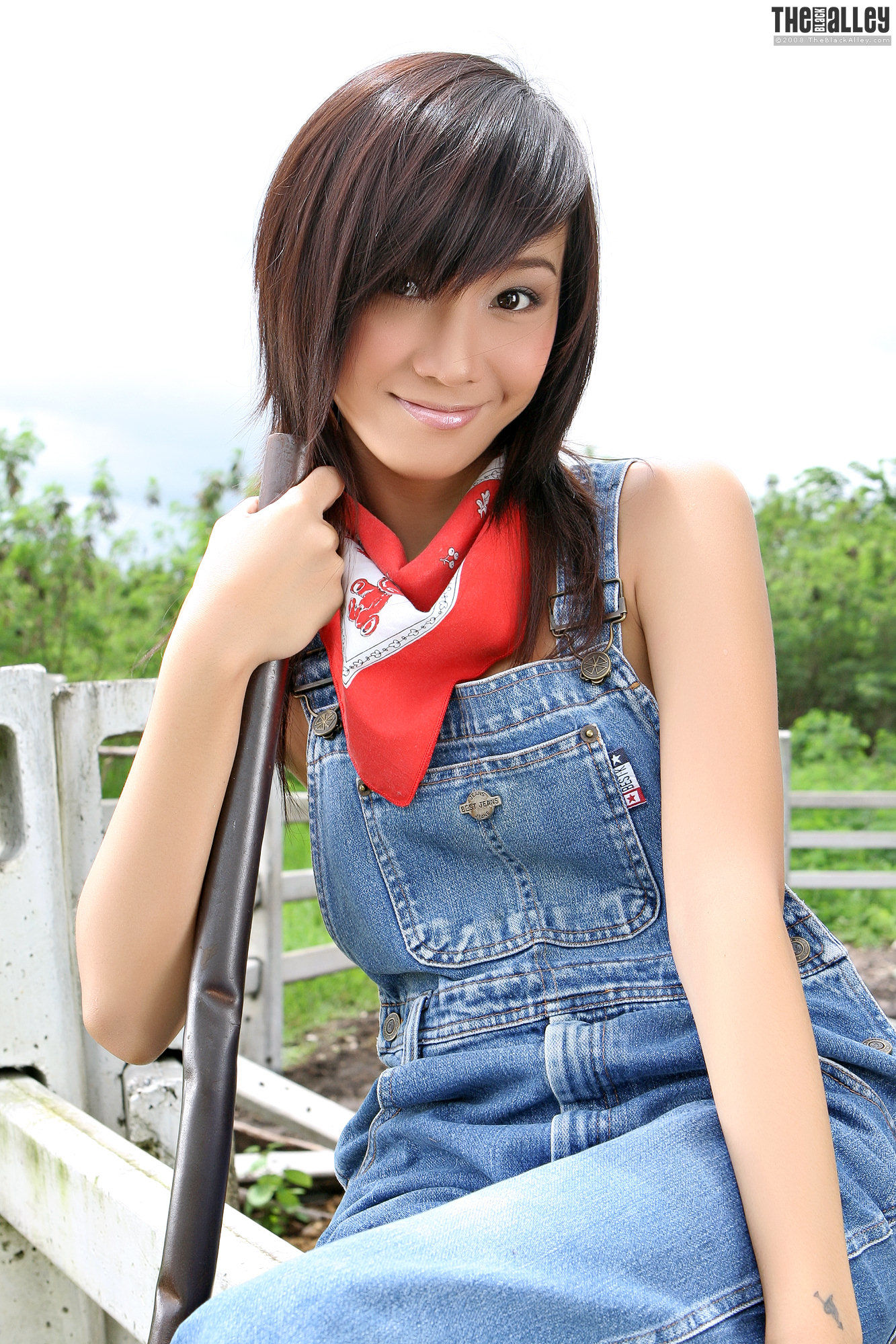 Lolita Cheng张慧敏《吊带牛仔少女》-图23