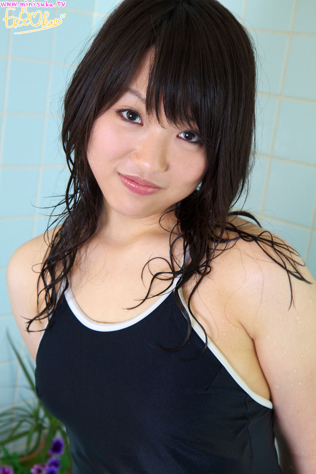 Eri Oka 岡英里《浴室湿身死库水》-图34