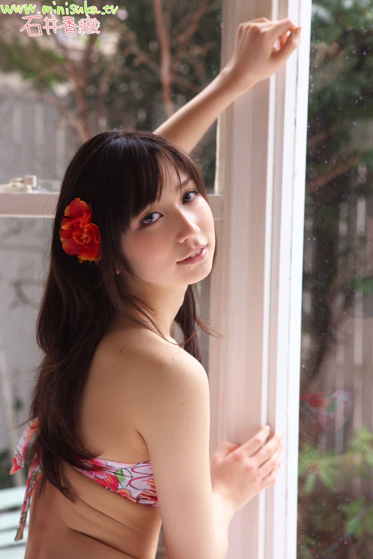 Kaori Ishii 石井香織《居家粉色比基尼》-图22