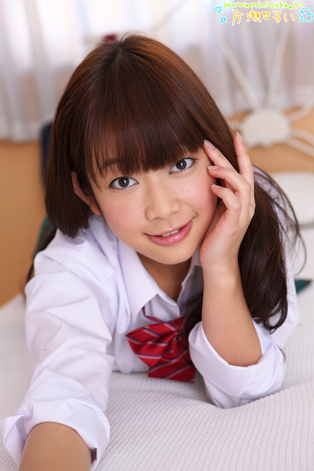 Rui Katase 折田唯菜《校服少女诱惑》-图17