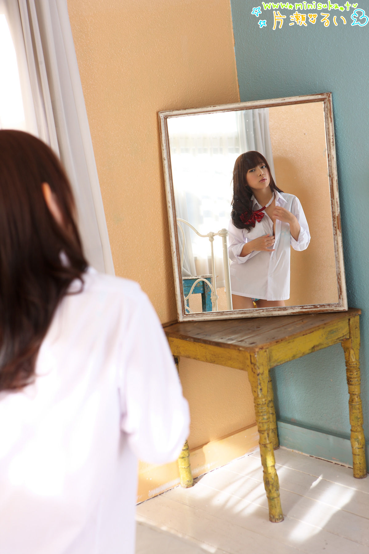 Rui Katase 折田唯菜《校服少女诱惑》-图26