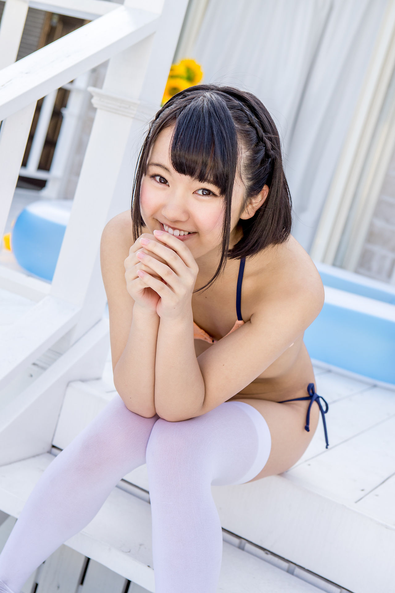 香月りお/香月杏珠《白丝长筒袜少女》-图55