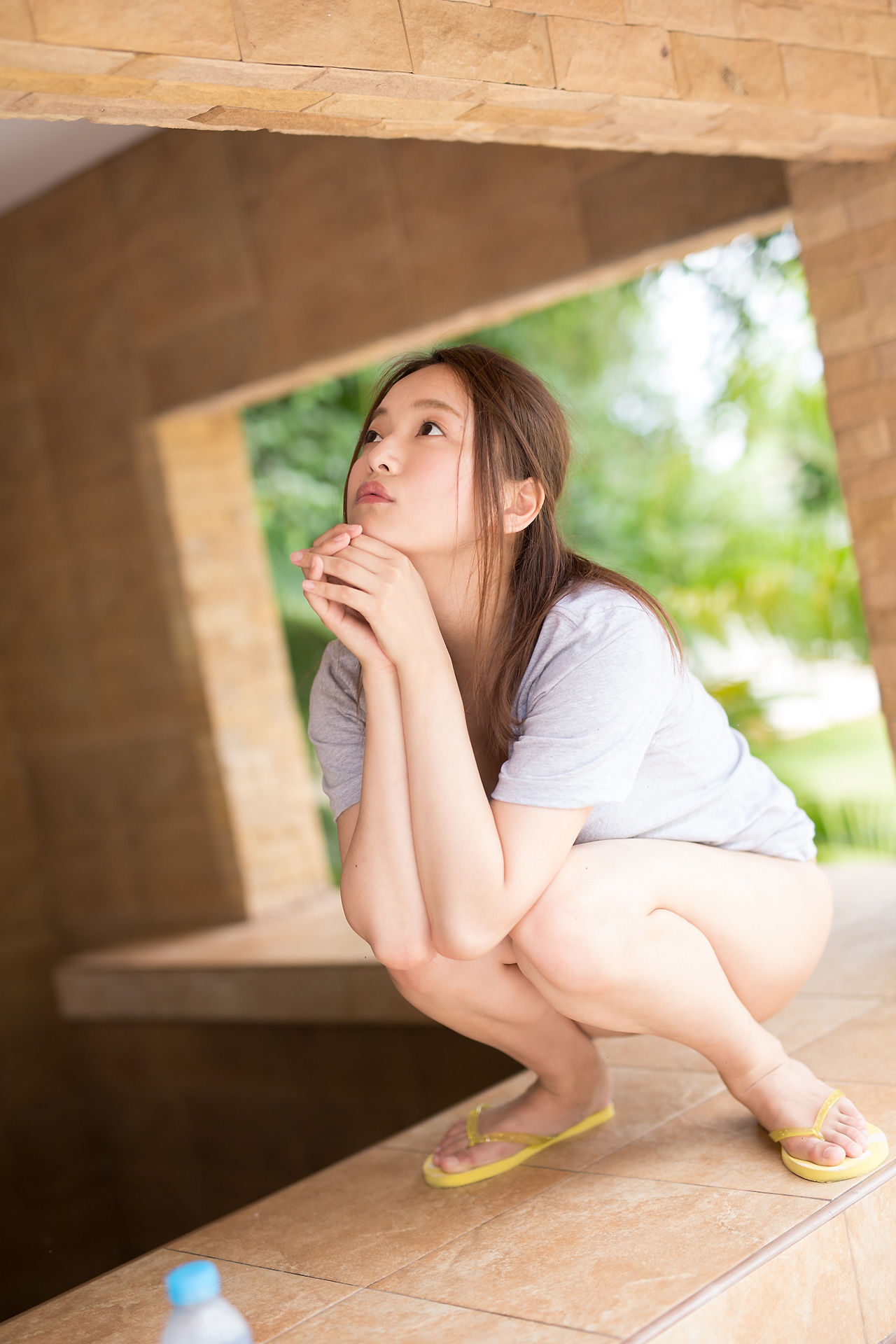 山中真由美+香月りお《T恤诱惑+浴室系列》-图17