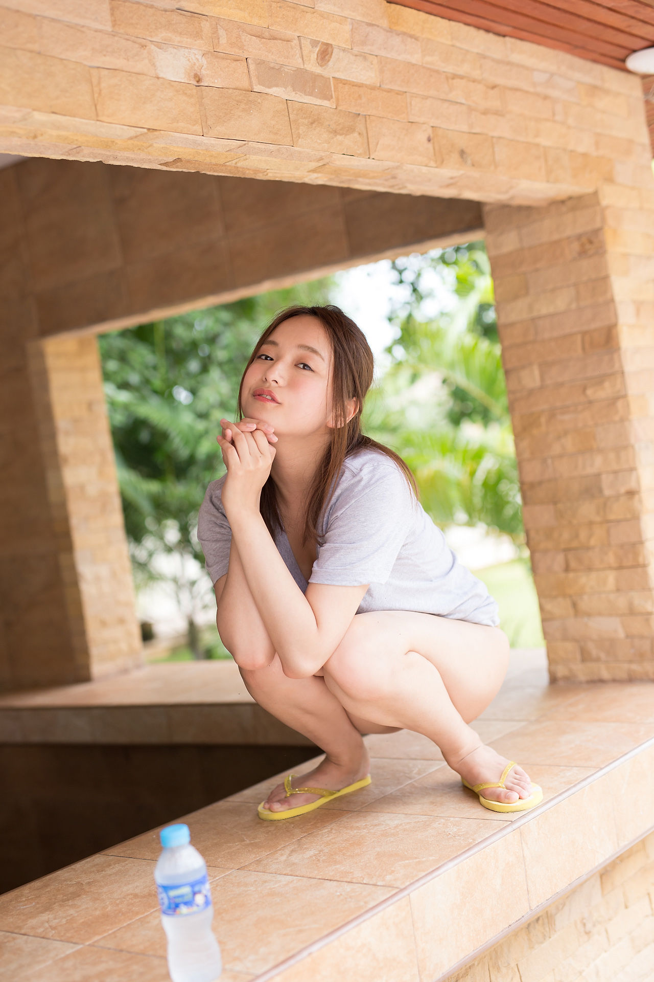 山中真由美+香月りお《T恤诱惑+浴室系列》-图18