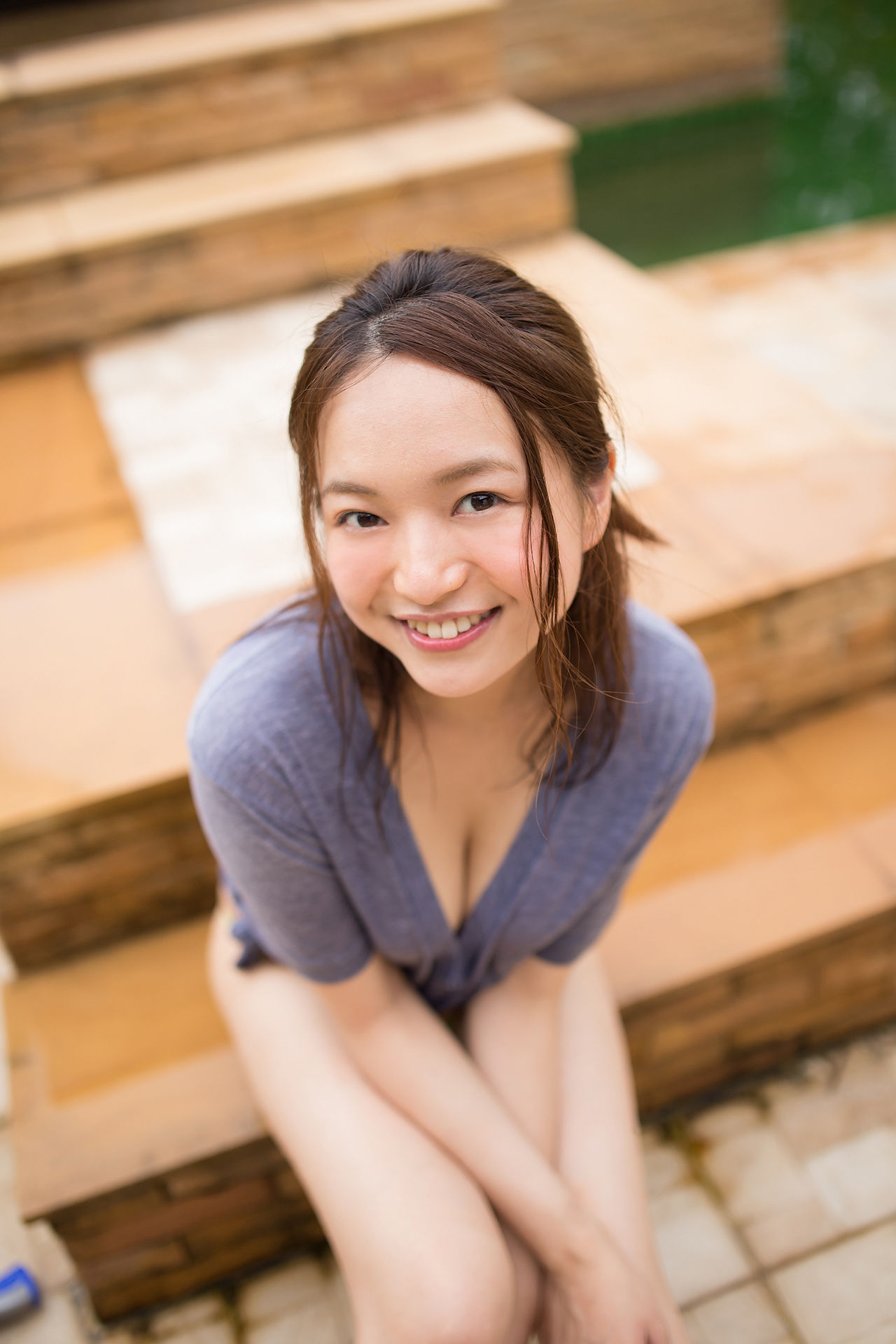 山中真由美+香月りお《T恤诱惑+浴室系列》-图39