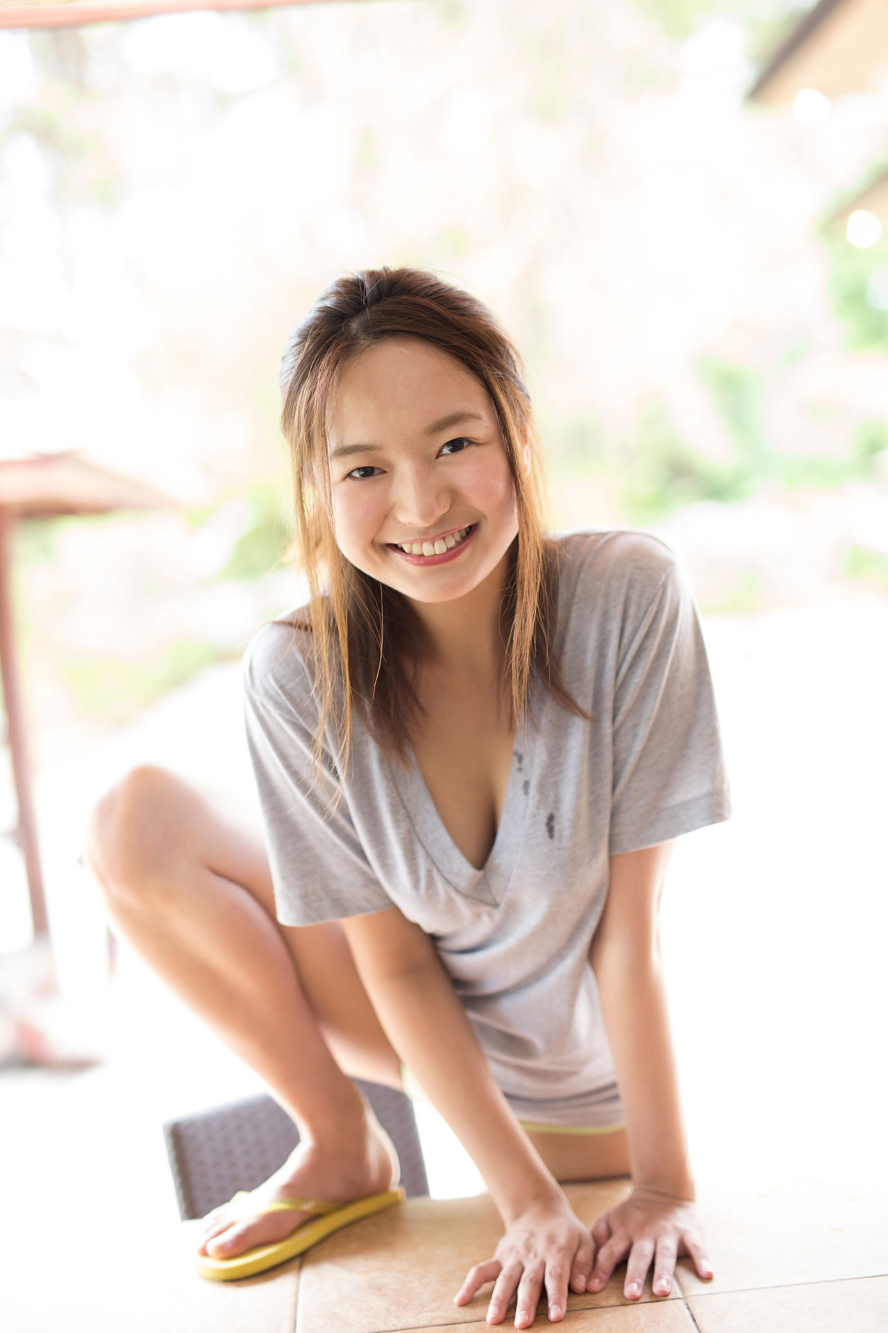 山中真由美+香月りお《T恤诱惑+浴室系列》-图7