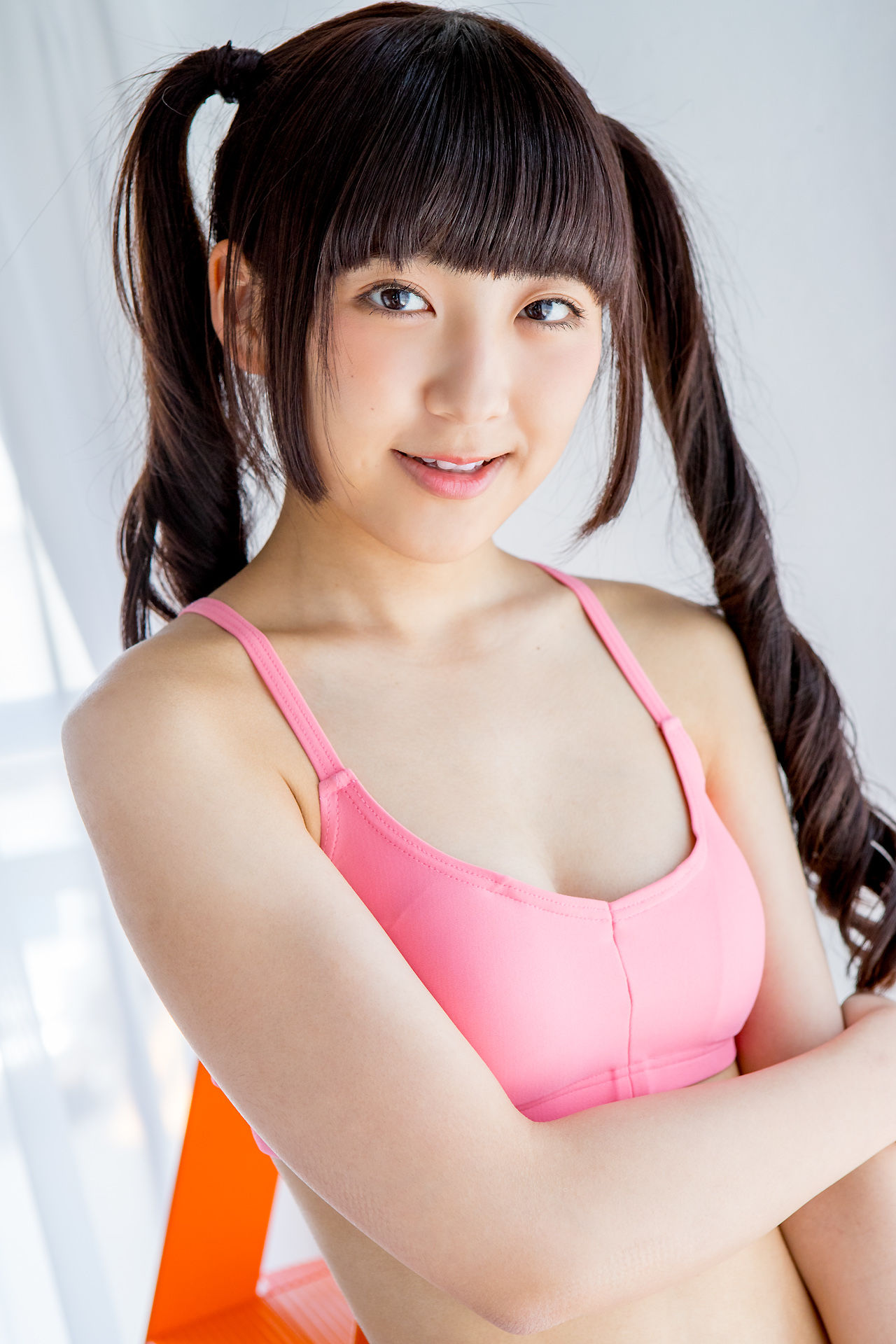 高梨あい《双马尾健身+背心系列》-图45