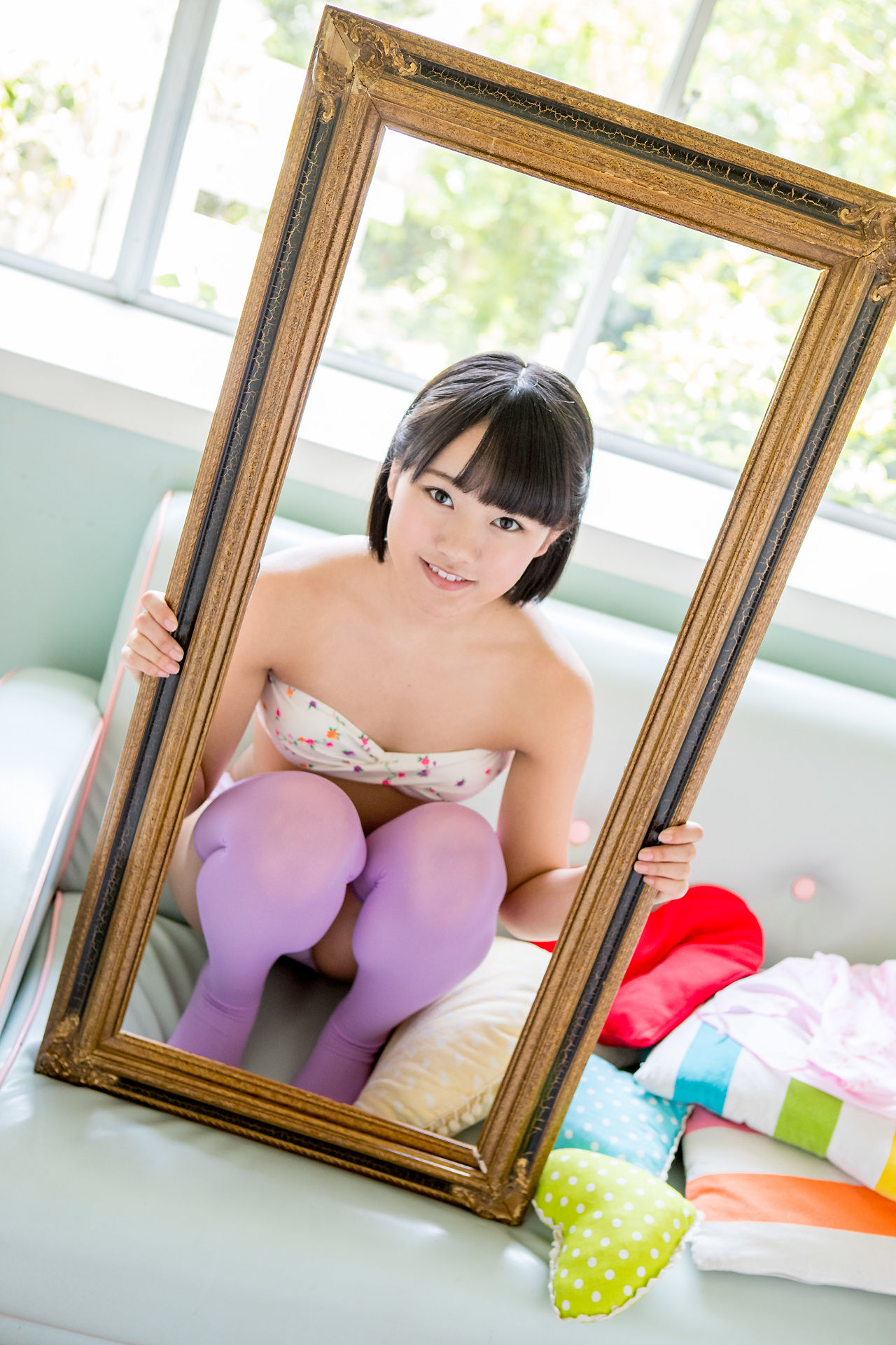 香月りお《睡衣+紫色长筒袜》-图70