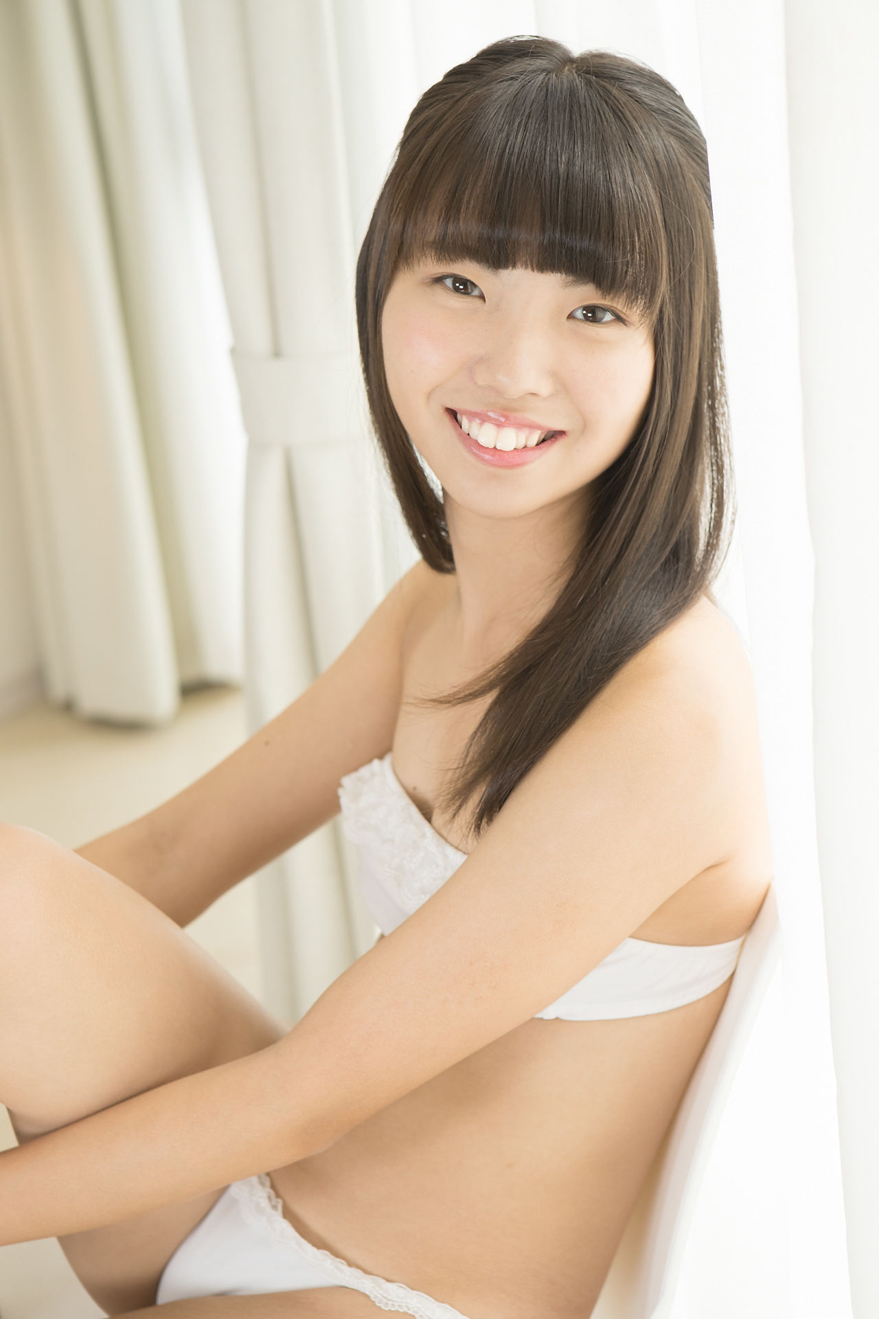 Kazane Nagatomo 永友風音《白色连衣裙》-图40