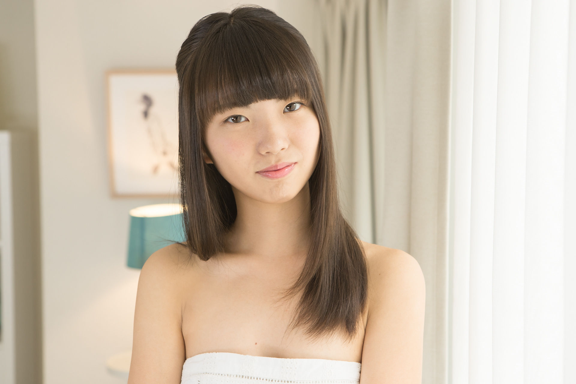 Kazane Nagatomo 永友風音《白色连衣裙》-图4